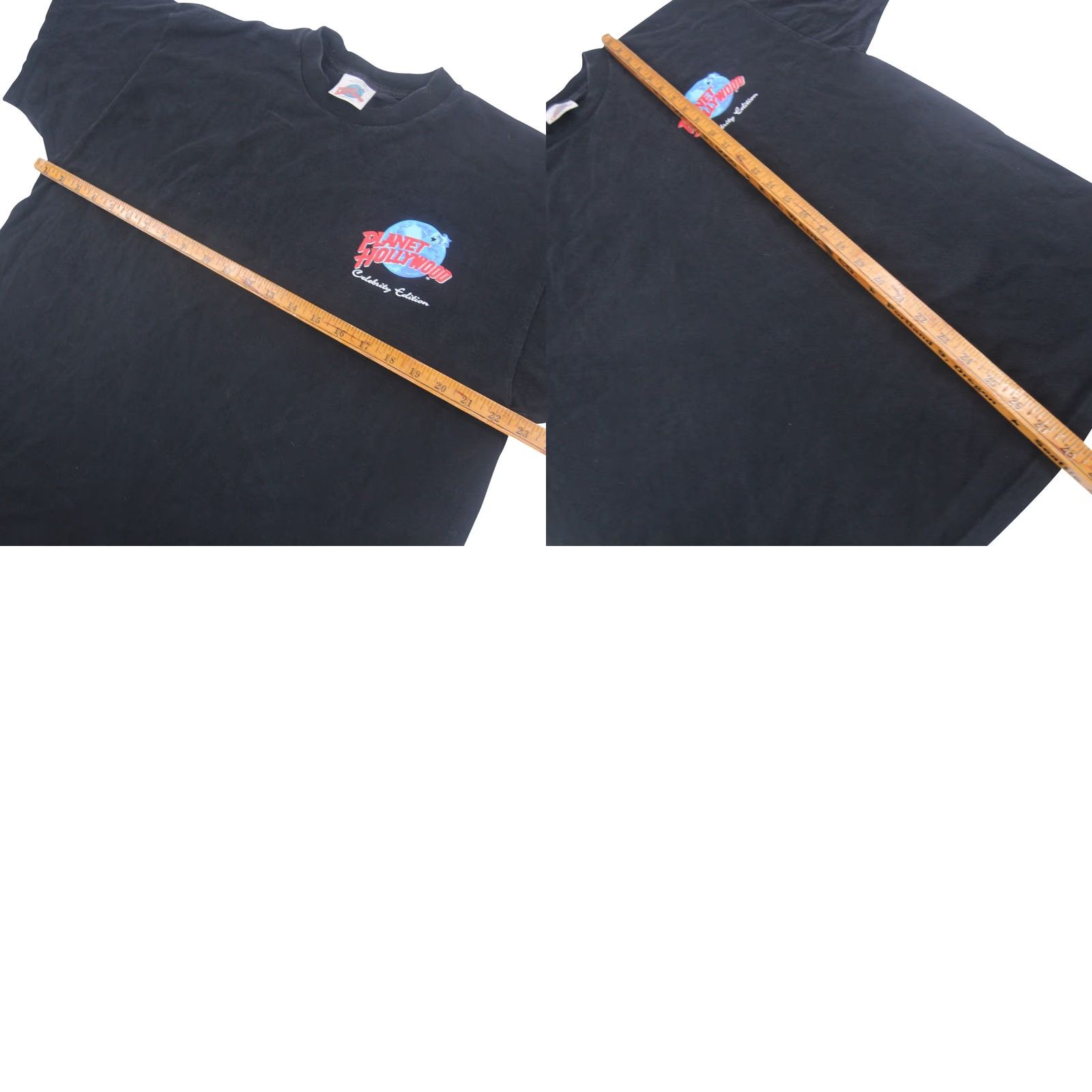 Planet Hollywood VINTAGE Planet Hollywood Celebrity Edition "Sylvester Stallone" Graphic T Shirt Men XL Black T-Shirt Graphic Stallone 90s Mens Size US XL / EU 56 / 4 - 8 Thumbnail