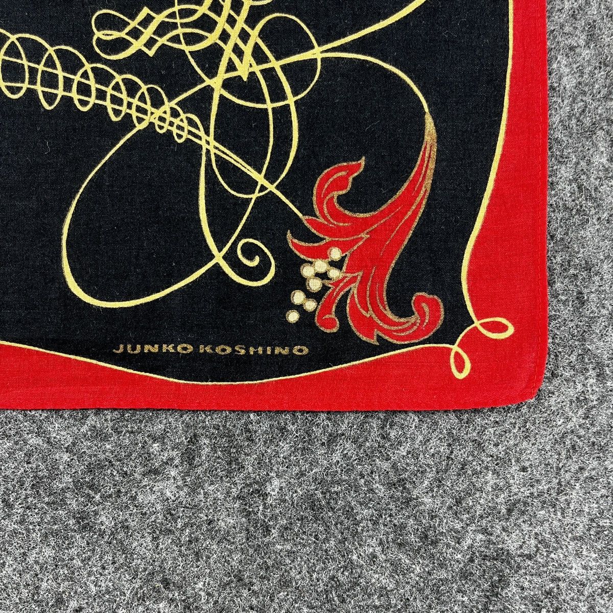 Japanese Brand × Vintage Junko Koshino Handkerchief / Bandana / Neckerchief B344 Size ONE SIZE - 3 Thumbnail