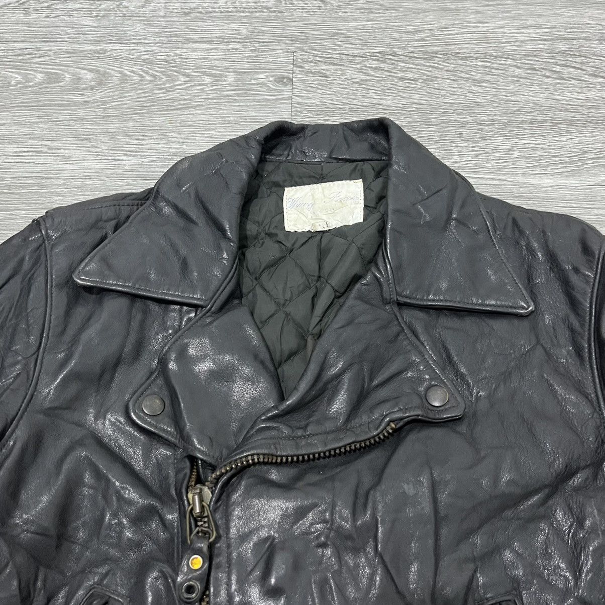 Leather 2000's Winny Roaste New York Ramones Leather Jacket Size US L / EU 52-54 / 3 - 2 Thumbnail