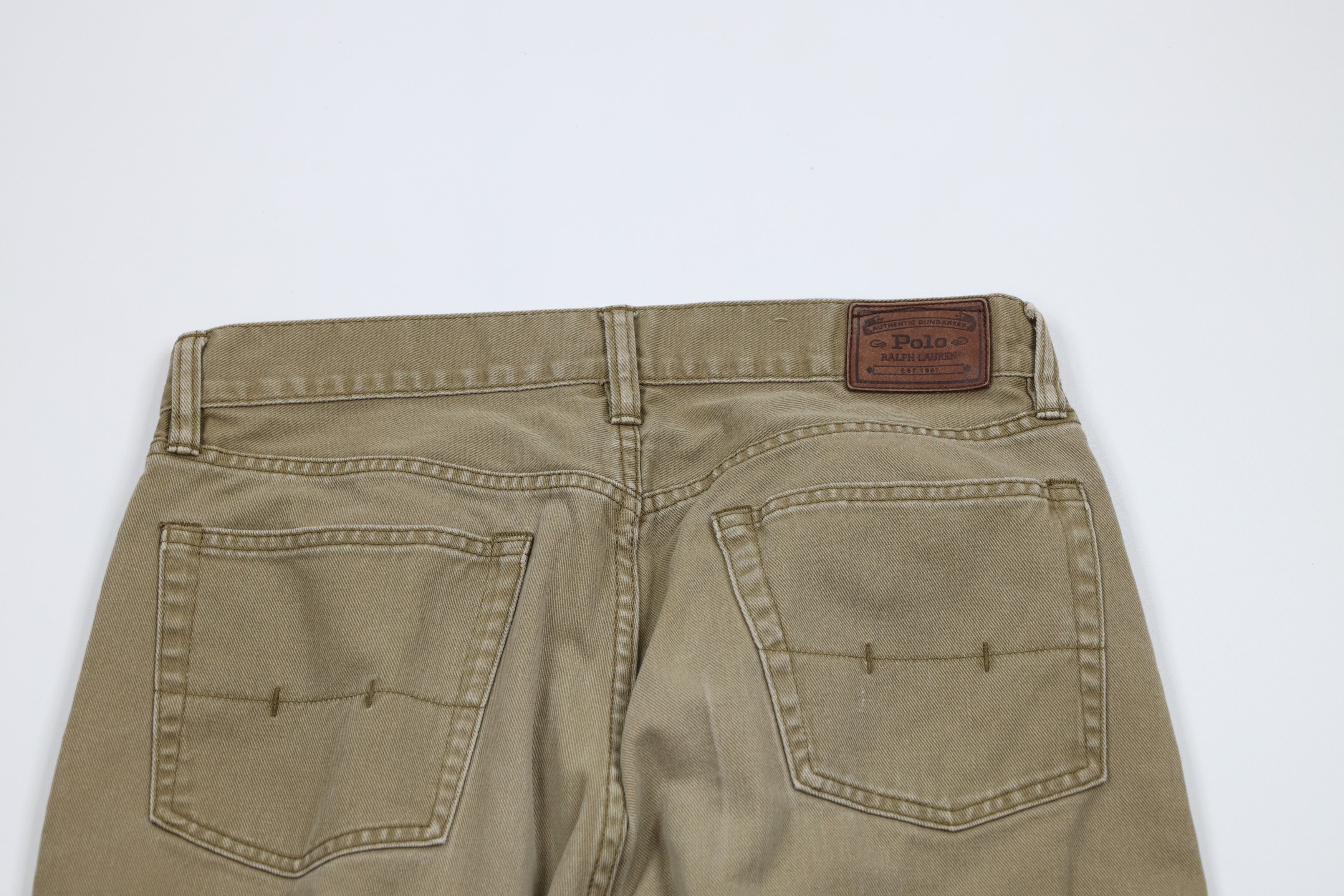 Ralph Lauren × Vintage Vintage Ralph Lauren Classic Fit Denim Jeans Green Cotton Size US 32 / EU 48 - 10 Thumbnail