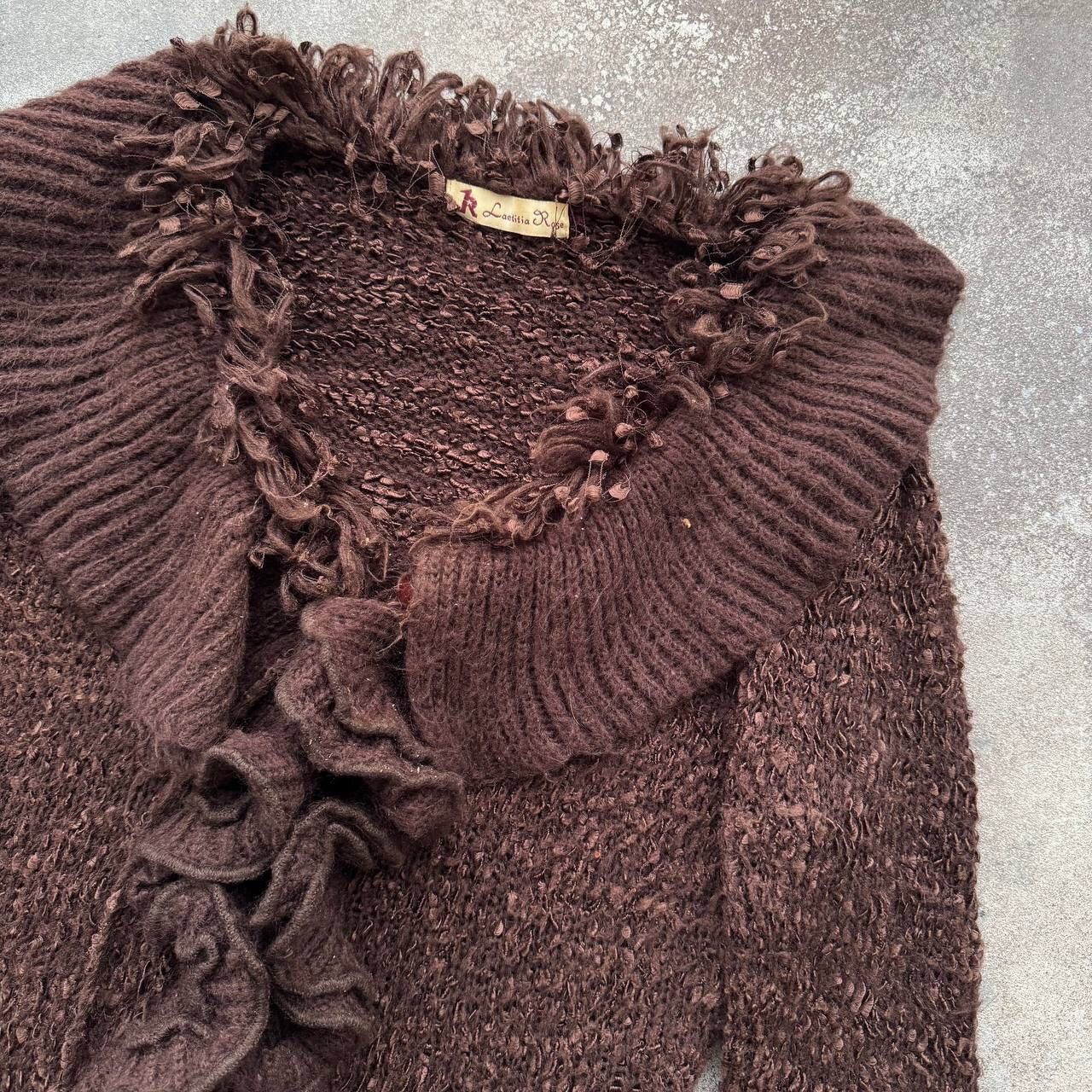 20471120 × If Six Was Nine × Japanese Brand Vintage Avant Garde Japan Style Faux Fur Sweater Size M / US 6-8 / IT 42-44 - 4 Thumbnail