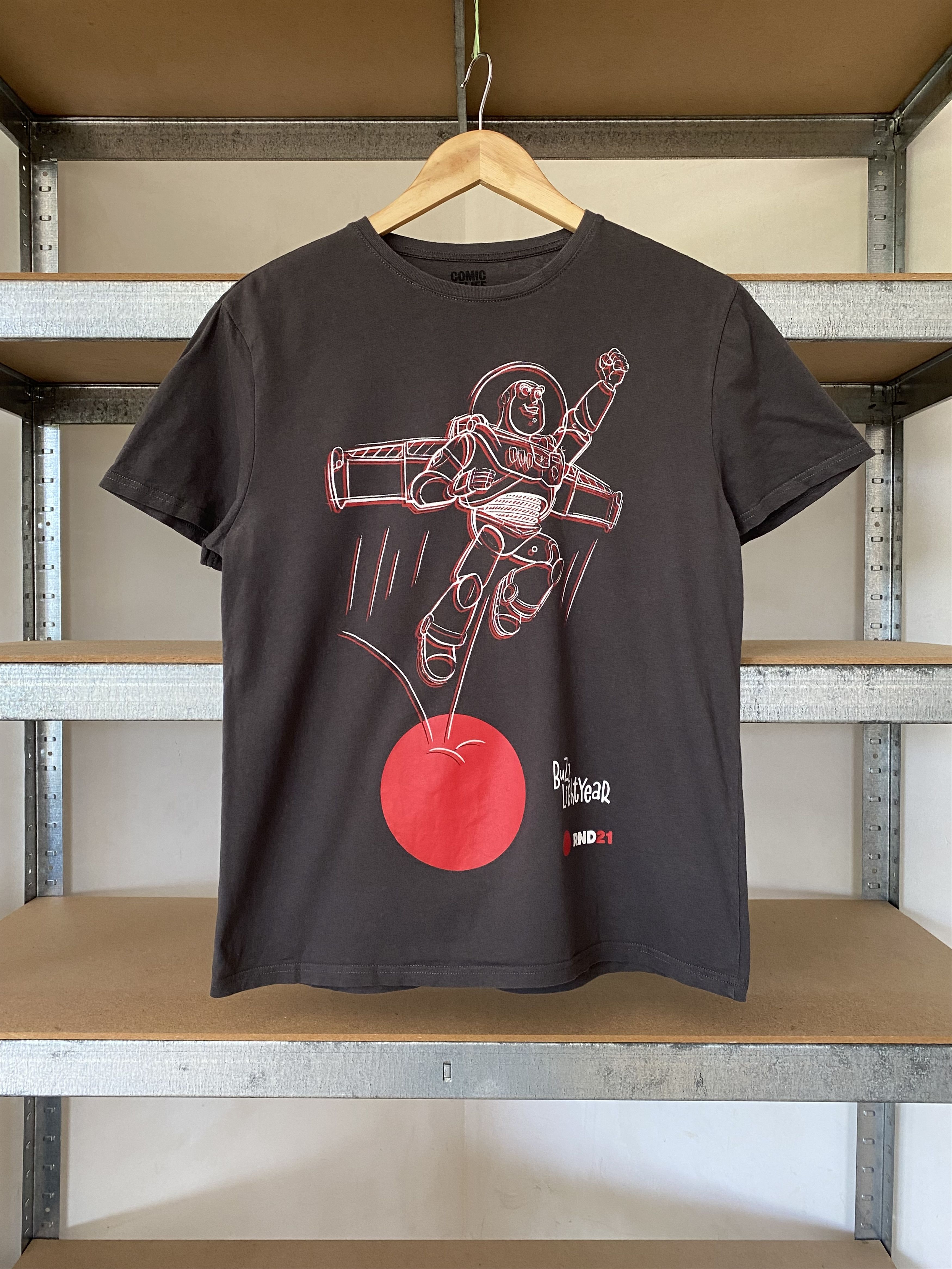 Cartoon Network Vintage 2000s Comic Relief Toy Story Buzz Cartoon T-shirt Size US S / EU 44-46 / 1 - 1 Thumbnail