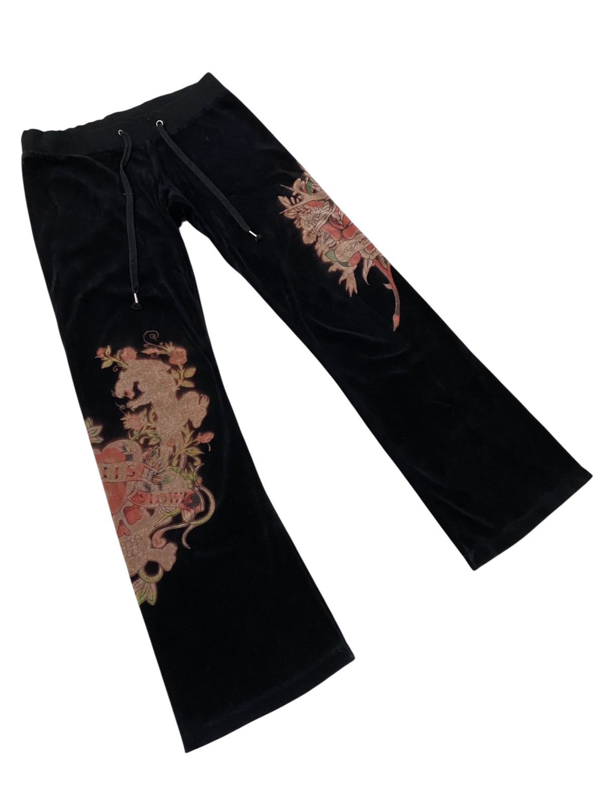 Ed Hardy velvet sweatpants