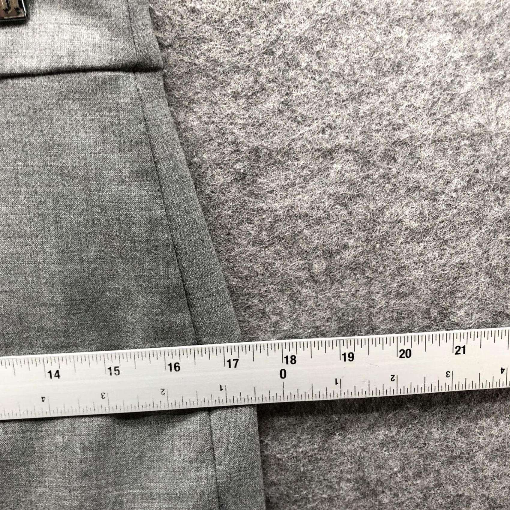 J.Crew J. Crew No. 2 Pencil Skirt Womens 2 Gray Stretch Back Slit Career Office Size 26" / US 2 / IT 38 - 6 Thumbnail
