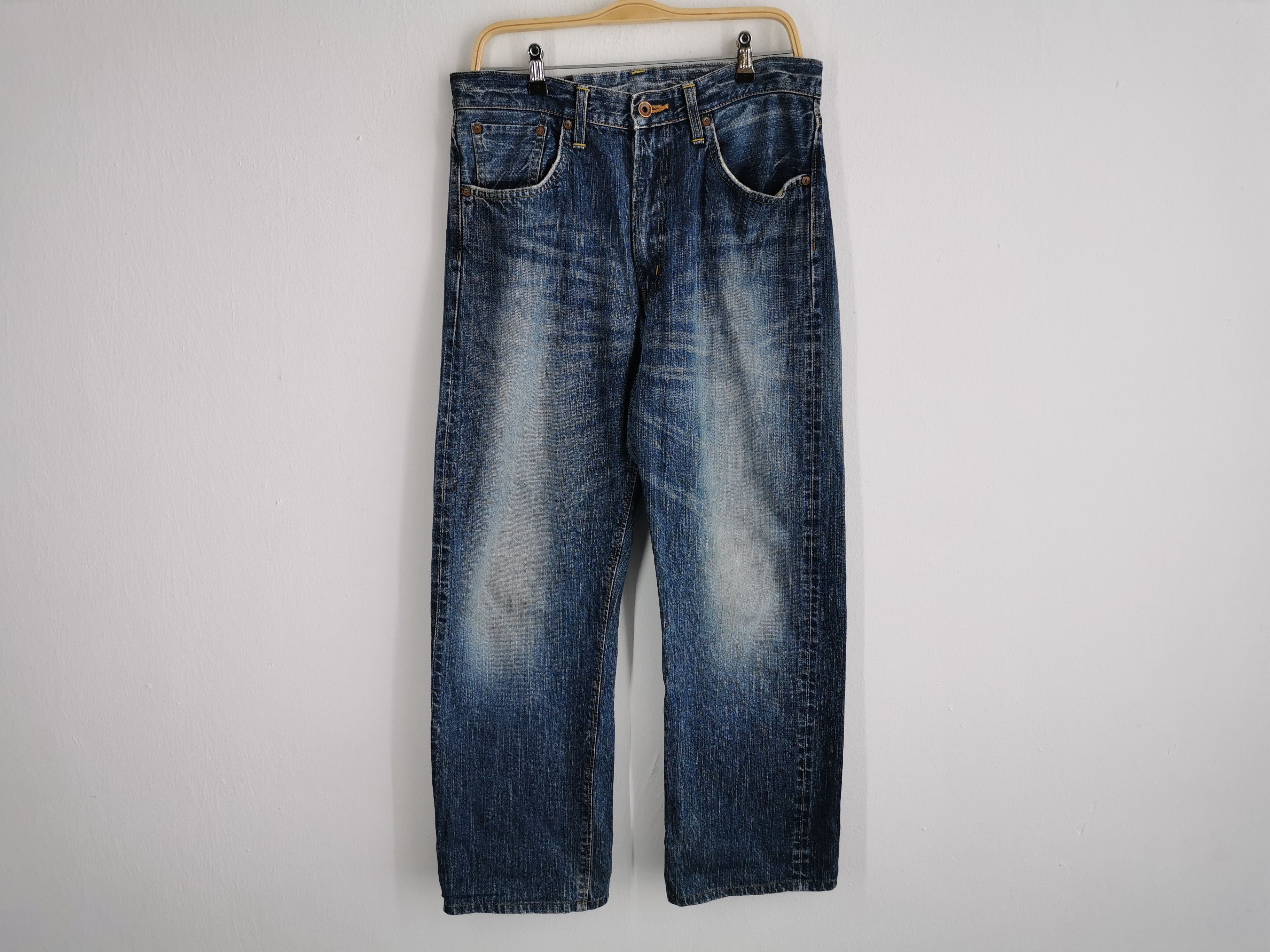 Edwin Vintage 90s Edwin Lot 505Z Selvedge Denim Made In Japan Size US 33 - 2 Thumbnail