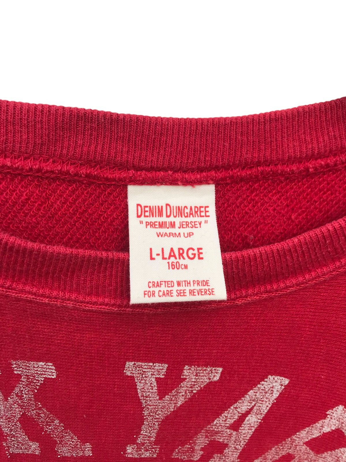Denime Denim Dungaree Back Yard Rose Bowl Crewneck Size US S / EU 44-46 / 1 - 4 Thumbnail