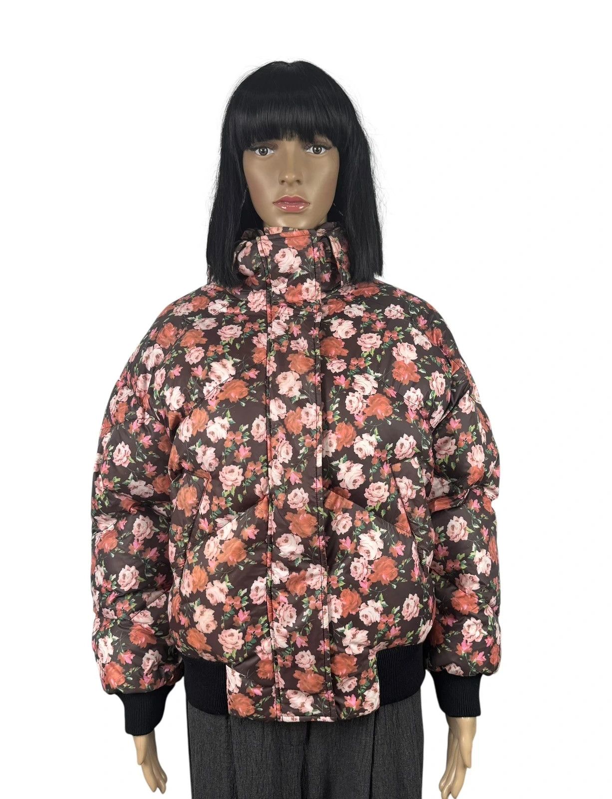 The Kooples The Kooples Down Puffer Jacket Full Printed Floral size 1 Size S / US 4 / IT 40 - 1 Thumbnail