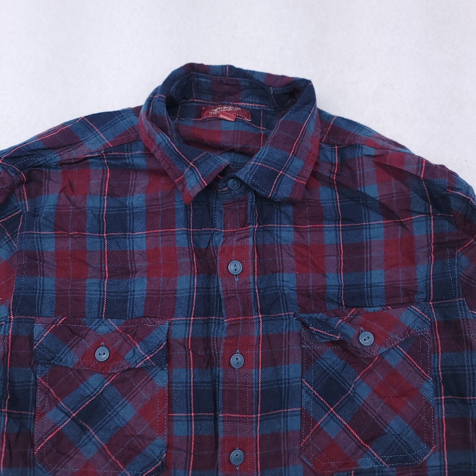 Arizona Jean Co. Arizona Jean Co Tartan Flannel Shirt Womens Size S Blue Red Size S / US 4 / IT 40 - 1 Thumbnail