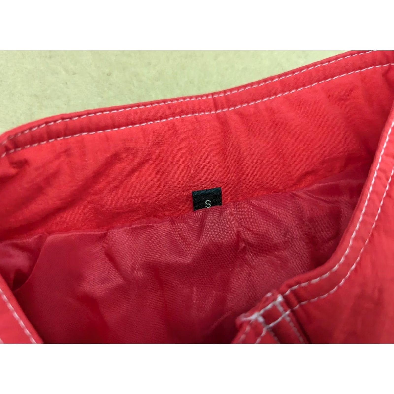 Vintage VINTAGE Parmalat F1 Racing Mens Jacket S Red Motorcycle Jacket Lining Nylon Water Resistant 90s Mens Size US S / EU 44-46 / 1 - 4 Thumbnail