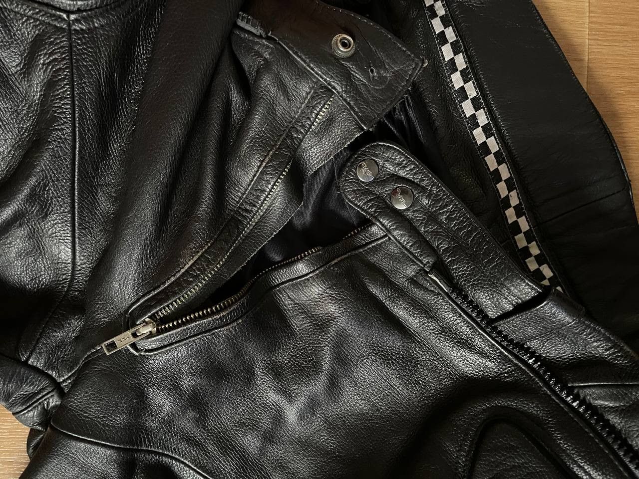 Vintage Vintage Richa real leather moto biker pants Size US 36 / EU 52 - 20 Thumbnail