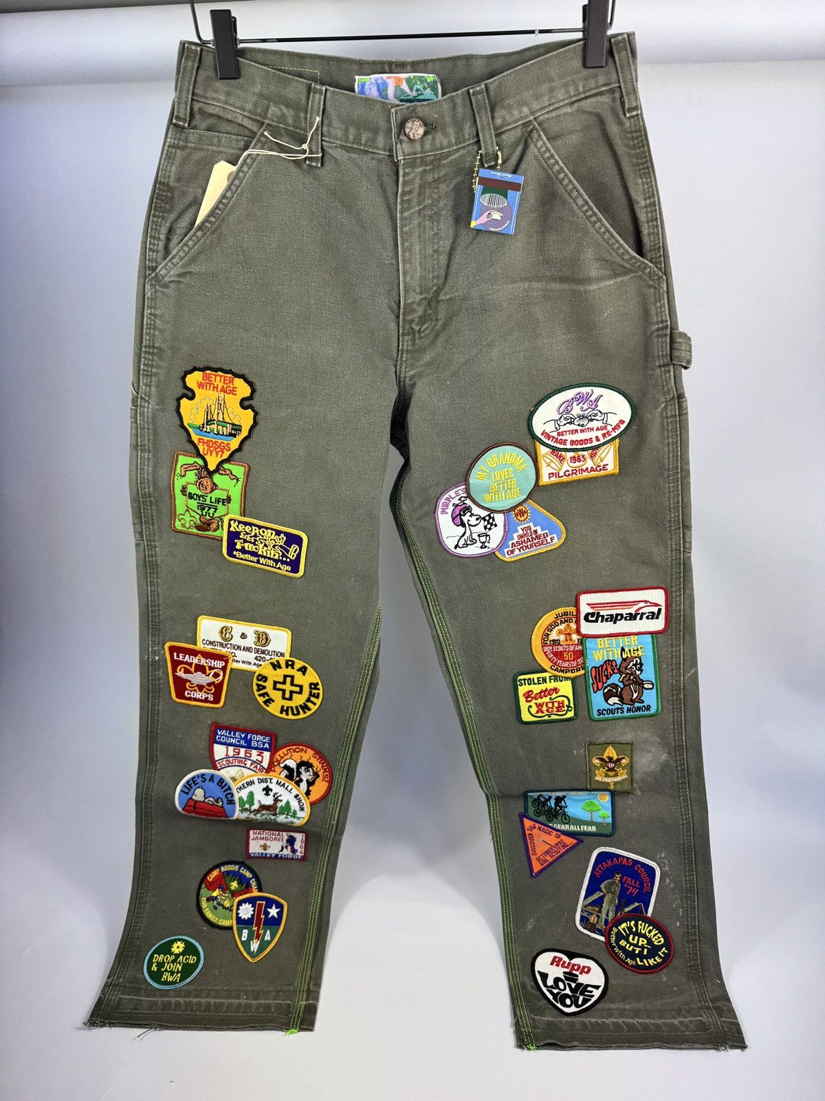 Better With Age GENTLEMENS CARHARTT CARPENTER TROUSERS Size US 32 / EU 48 - 1 Thumbnail