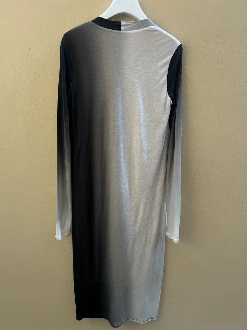 Helmut Lang HELMUT LANG Graduated V-neck dress Size S / US 4 / IT 40 - 3 Thumbnail