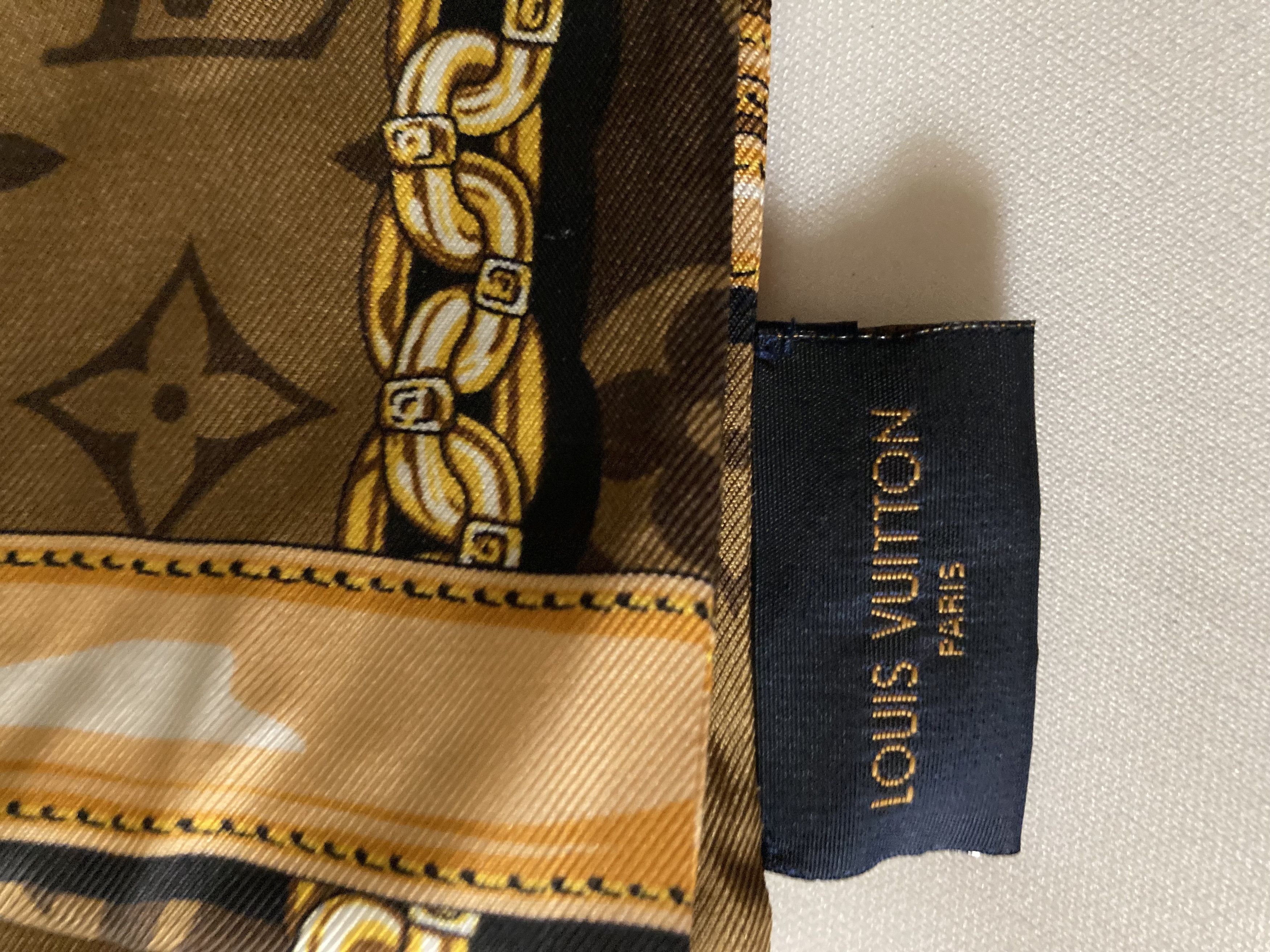 image of Louis Vuitton Monogram Bandeau in Brown, Women's