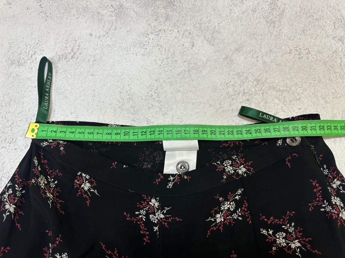 Laura Ashley × Vintage Maxi Skirt Laura Ashley made in U.K. Viscose Size 30" / US 8 / IT 44 - 9 Thumbnail