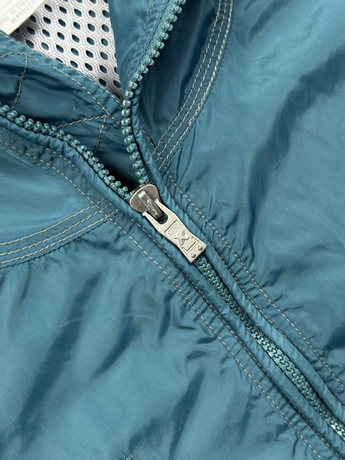 Nike Vintage Nike Cross Training Teal Mesh Lined Windbreaker 90s Size US L / EU 52-54 / 3 - 11 Thumbnail