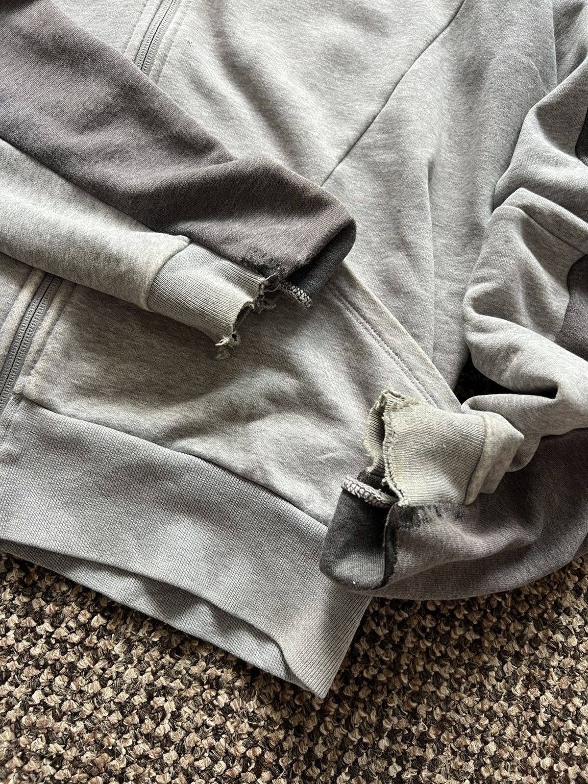 Nike Nike Zip Hoodie Basic Vintage Y2K Oversized Grey Streetwear Size US M / EU 48-50 / 2 - 17 Thumbnail