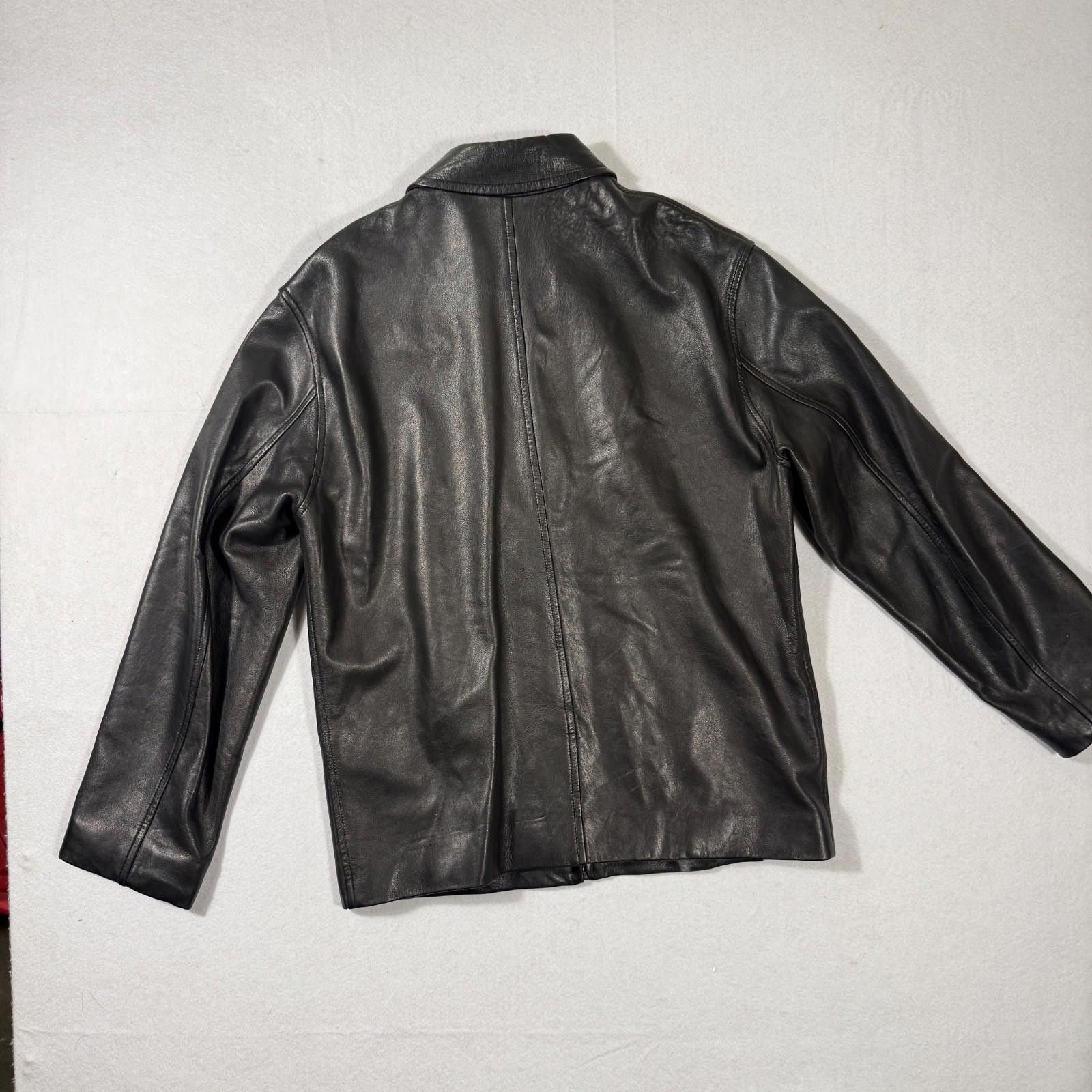Ted Baker Ted Baker Men’s Leather Moto Black Jacket Size 2 Medium Size US M / EU 48-50 / 2 - 3 Thumbnail