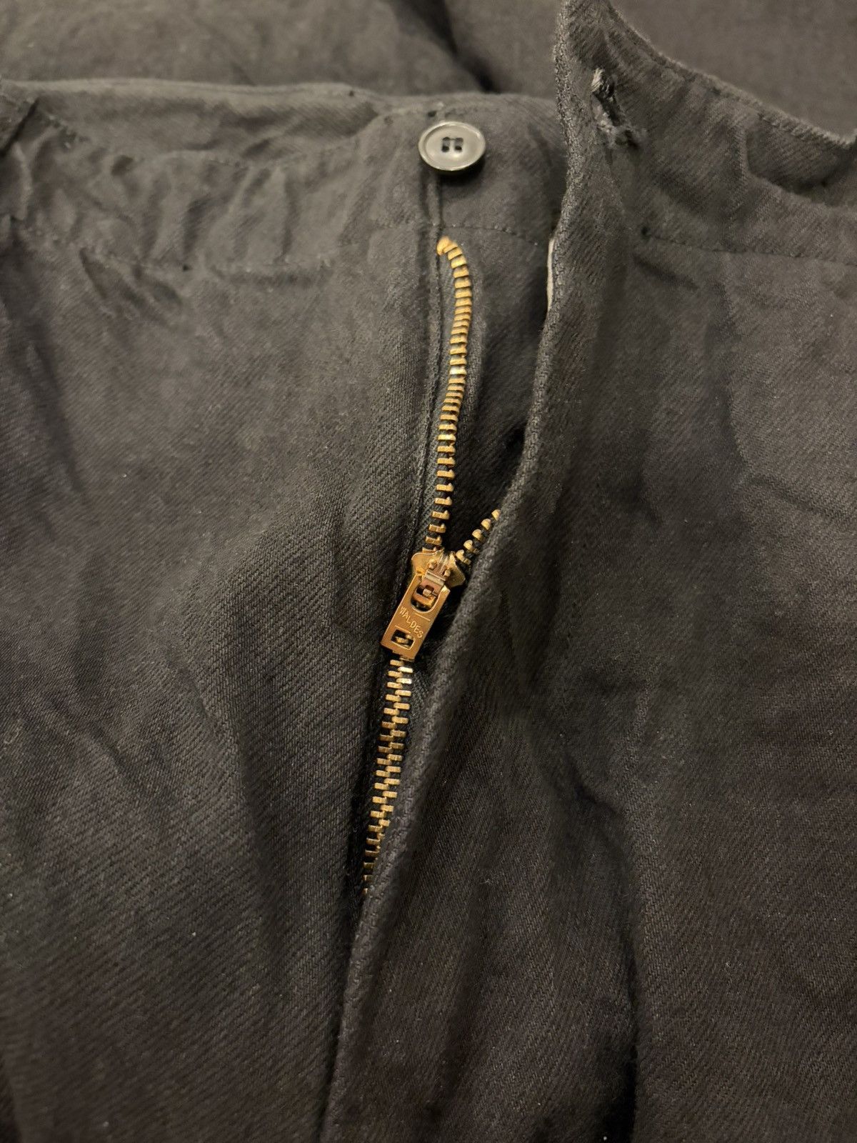 Comoli Comoli Black Denim BDU Pants Size 3 Size US 34 / EU 50 - 8 Thumbnail