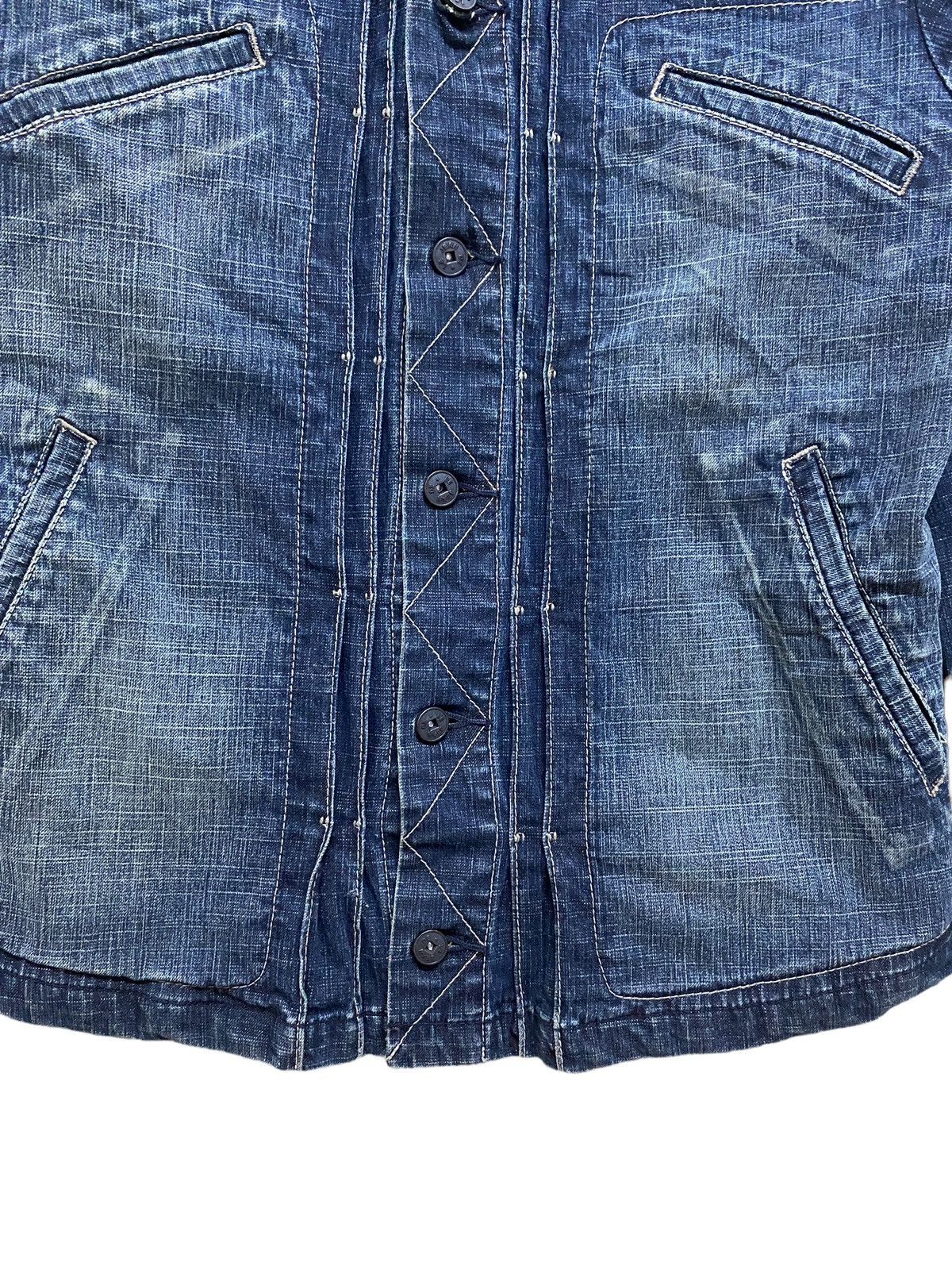 Marithe + Francois Girbaud Vintage Brand Marithe Francois Girbaud Denim Jacket 1990s Size M / US 6-8 / IT 42-44 - 11 Thumbnail