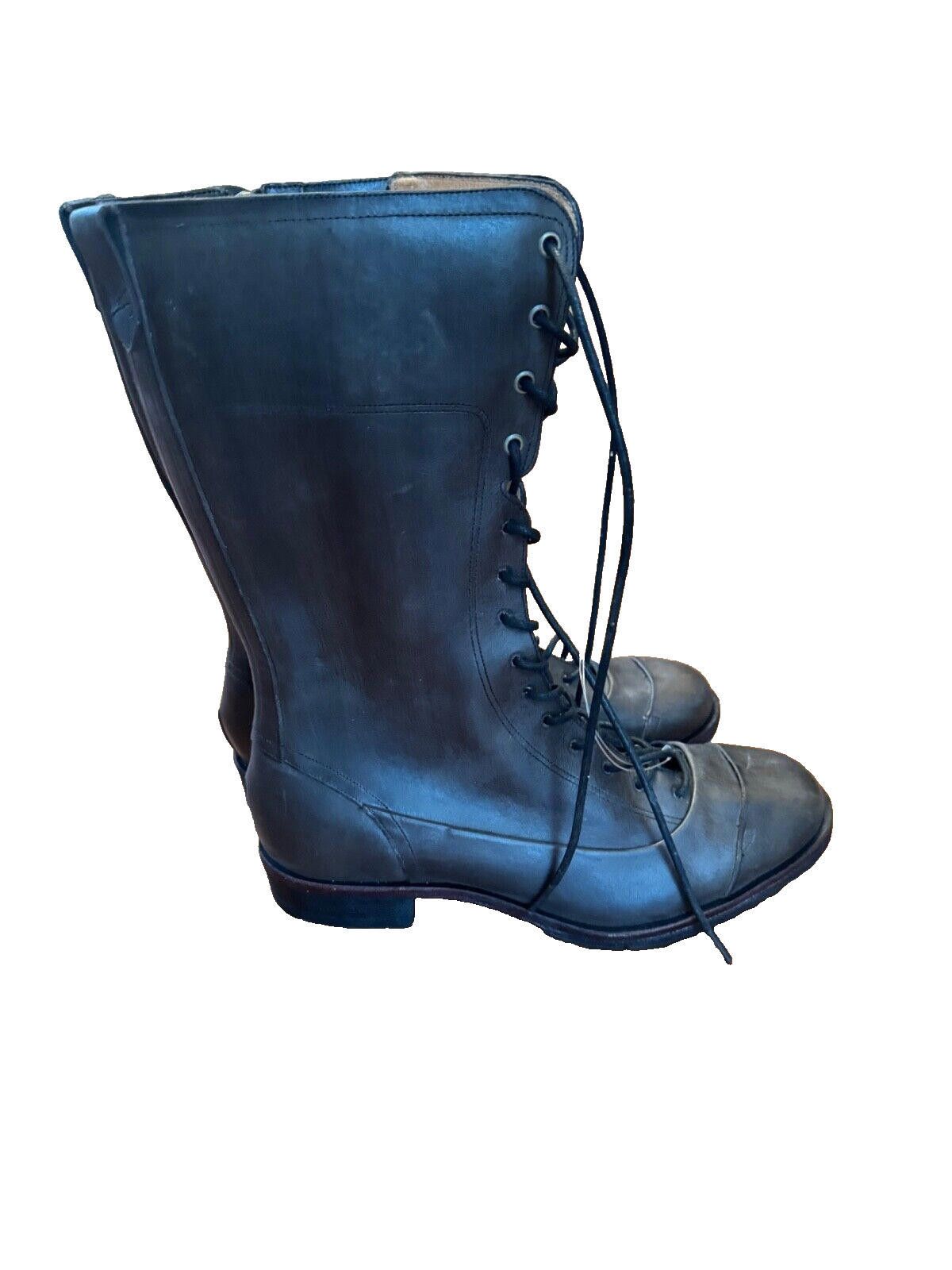 Timberland New Genuine Leather Timberland Zip Up Lace Up Boots Size 6 Size US 6 / IT 36 - 2 Thumbnail