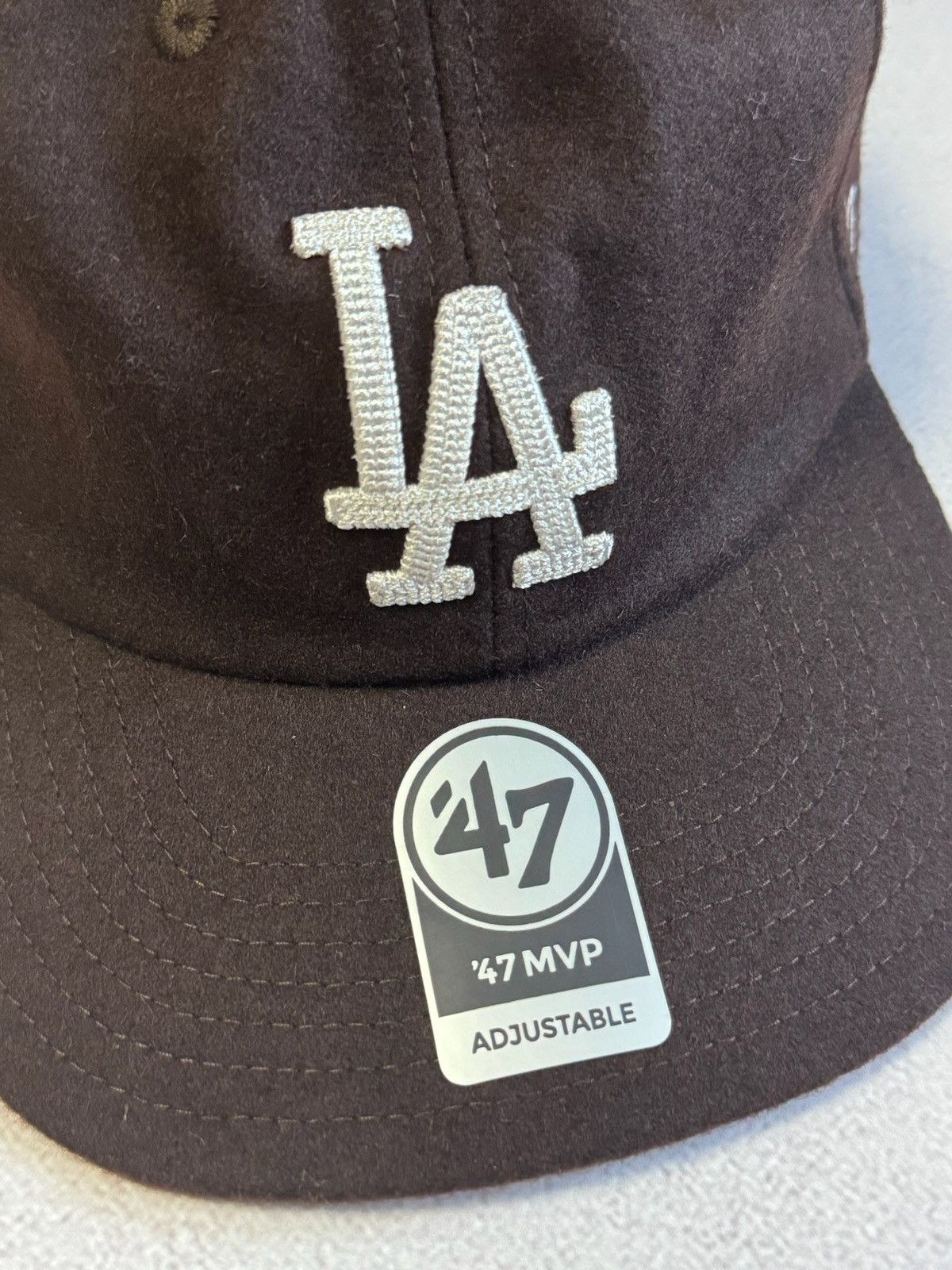 47 Brand LA Forty Seven Cap Hat Brown Rap Size ONE SIZE - 3 Thumbnail