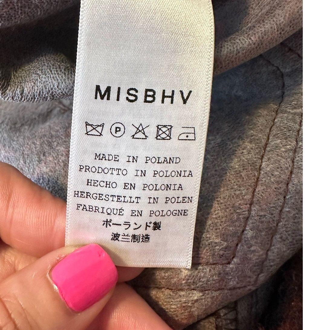 Misbhv MISBHV red rust wool blend tactical moto pants size small Size 32" / US 10 / IT 46 - 5 Thumbnail