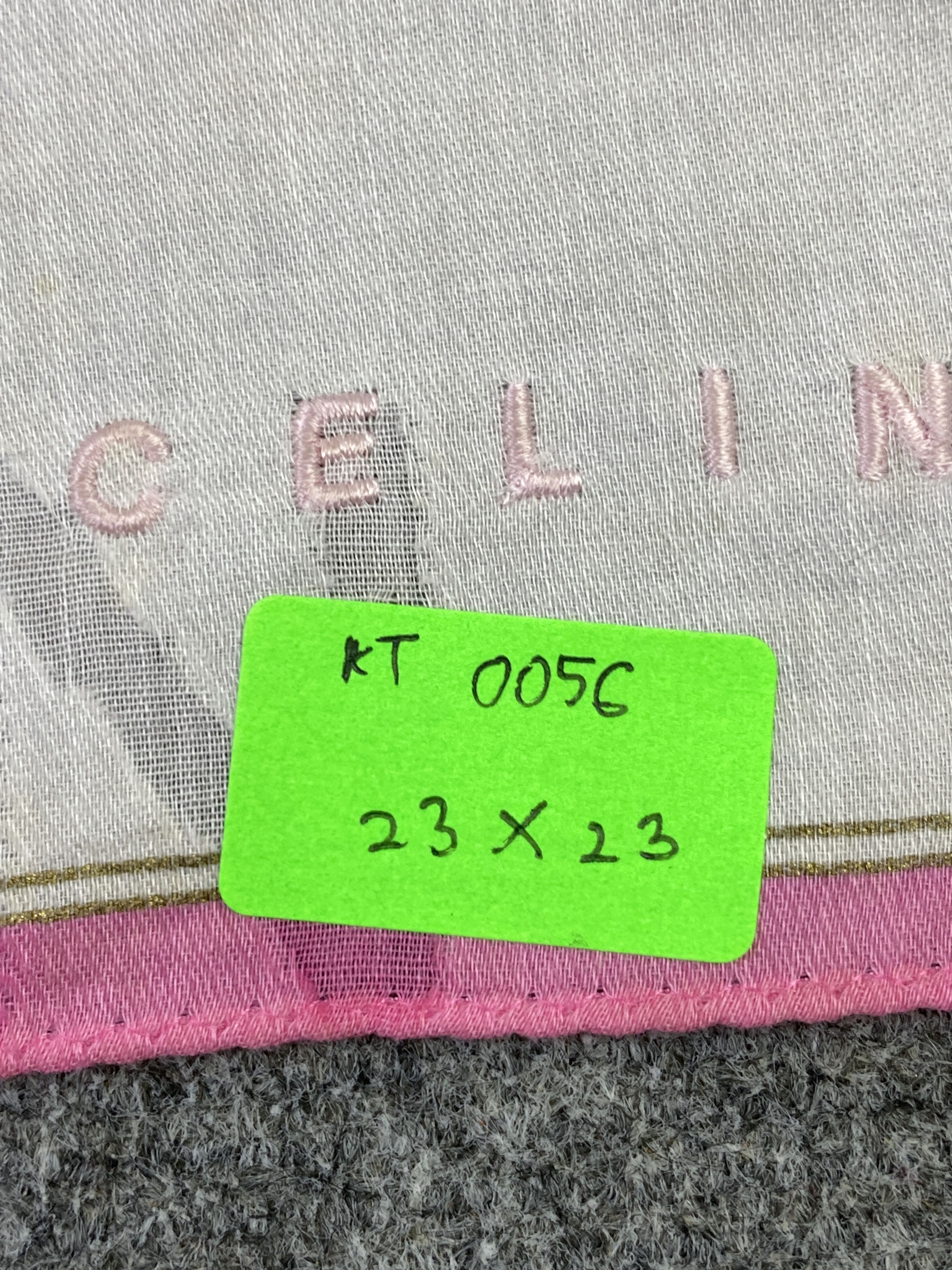 Celine Vintage Celine Handkerchief / Neckerchief KT0056 Size ONE SIZE - 14 Thumbnail