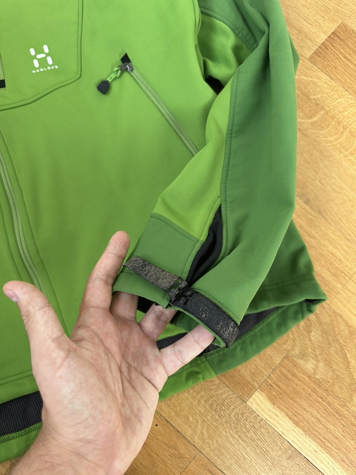 Haglofs Vintage Haglofs Softshell Jacket Windstopper Size US L / EU 52-54 / 3 - 6 Thumbnail