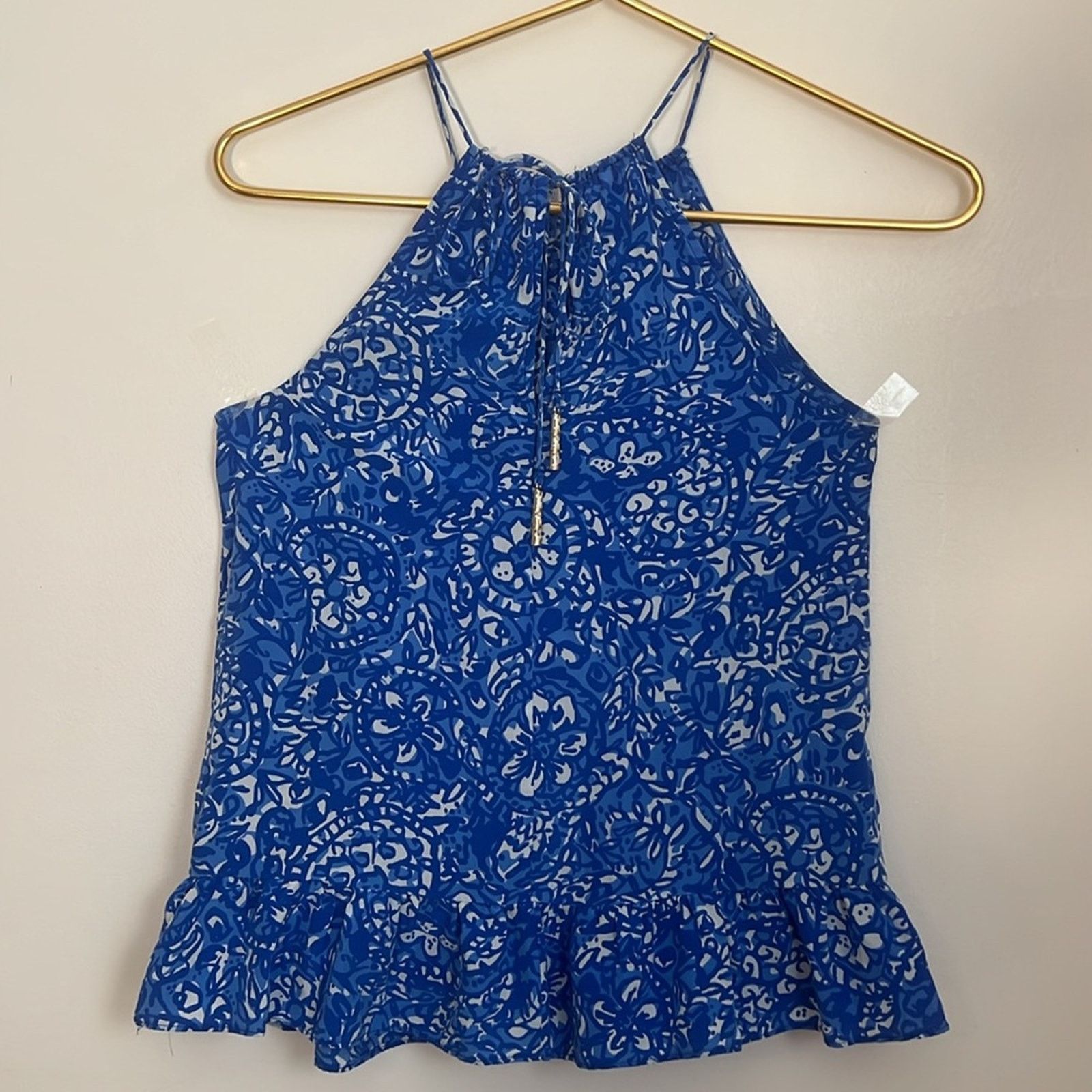 Lilly Pulitzer Lilly Pulitzer Millie Sleeveless Blouse Size XS / US 0-2 / IT 36-38 - 5 Thumbnail