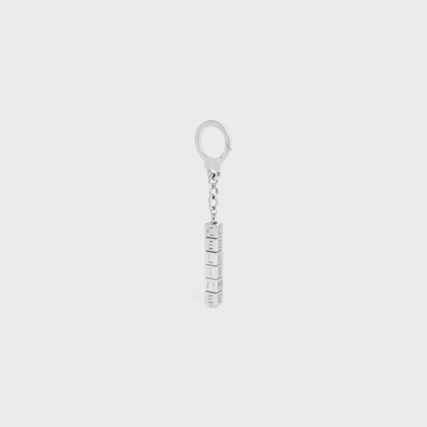 Celine o1bcso1str1124 Size: OS / Enamel Brass Charm in Silver Size ONE SIZE - 2 Thumbnail