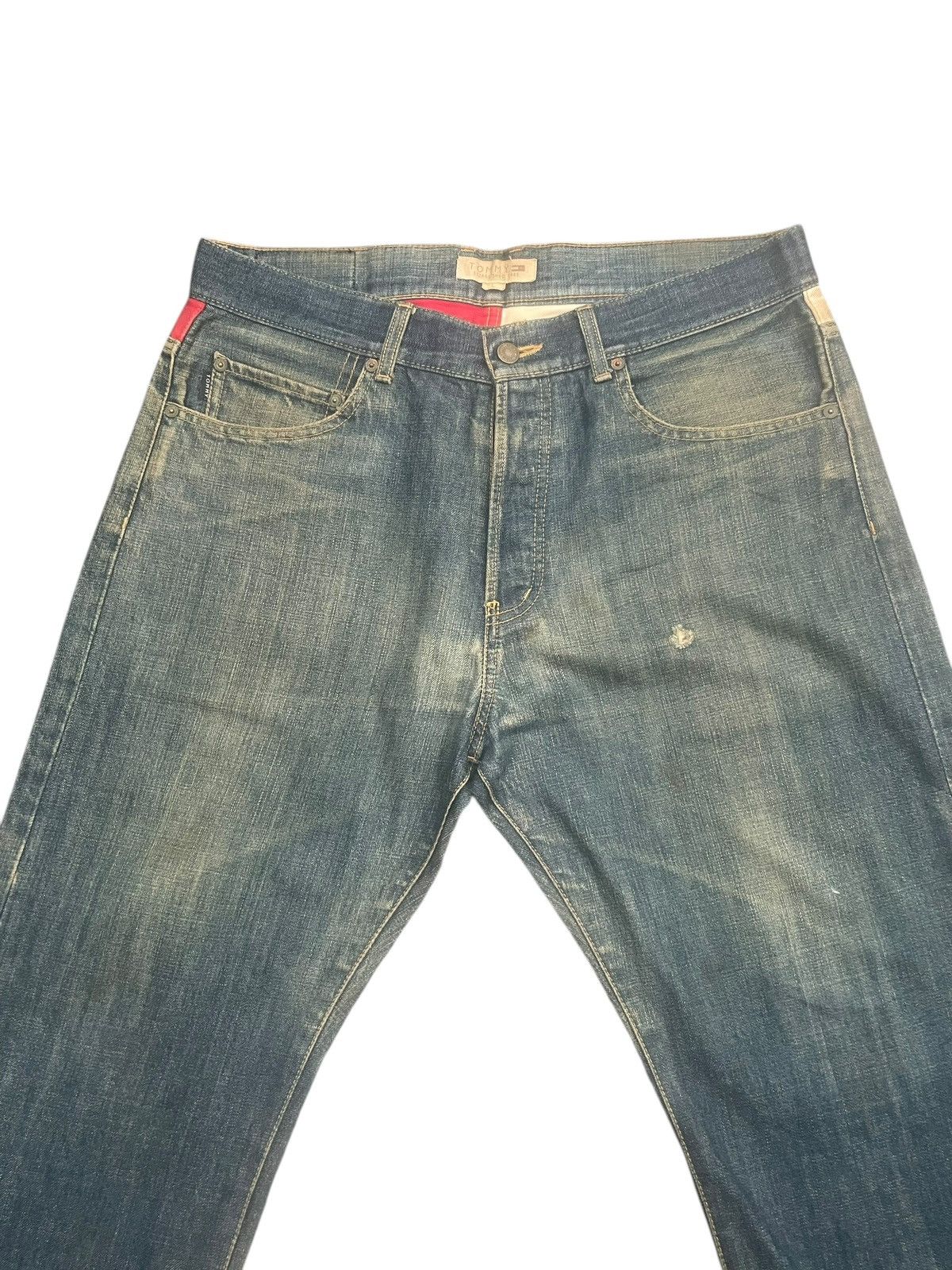 Tommy Hilfiger Tommy Faded Distresed Denim Size US 36 / EU 52 - 6 Thumbnail