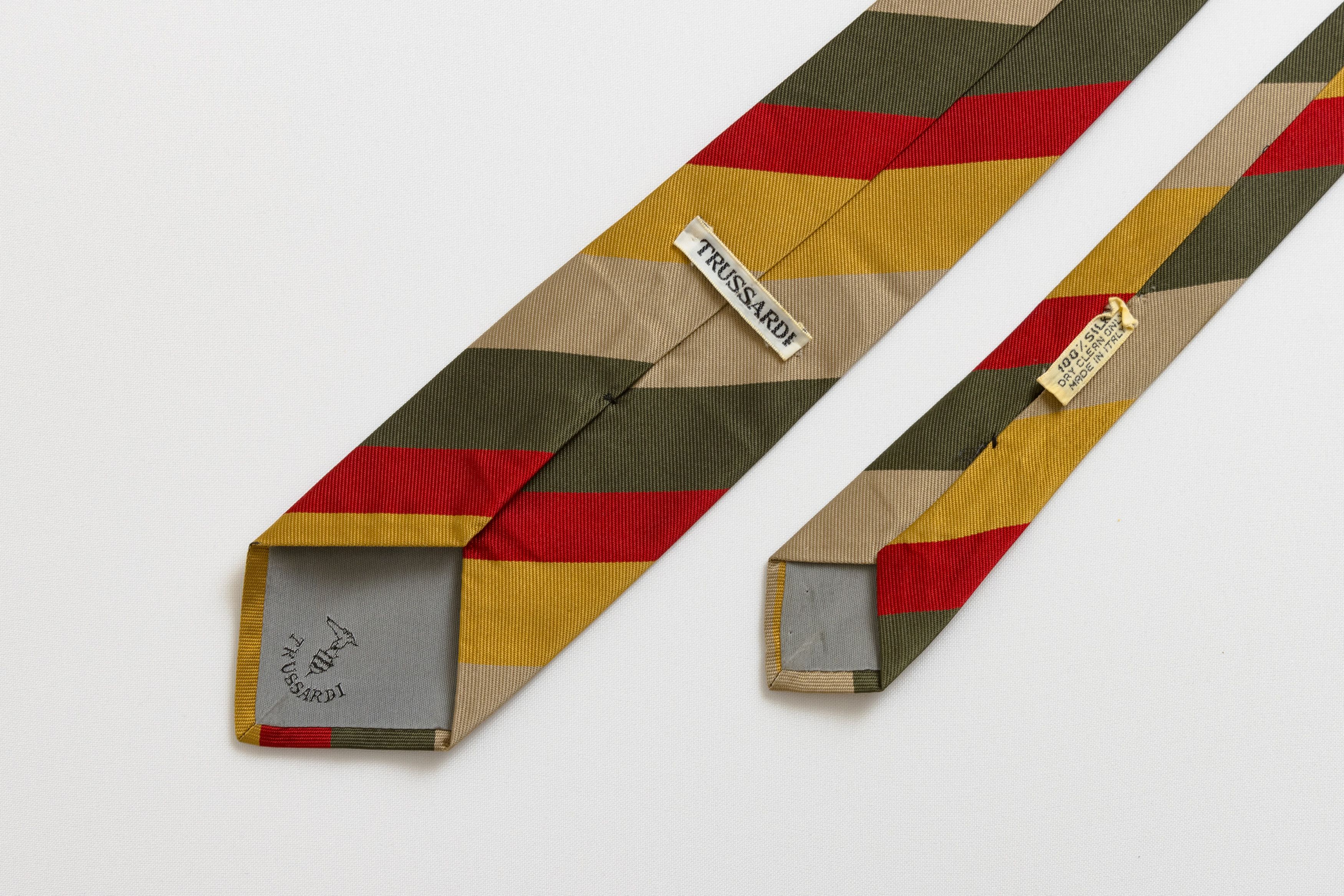 Trussardi Trussardi Tie abstract pattern print necktie tie 038 Size ONE SIZE - 5 Thumbnail