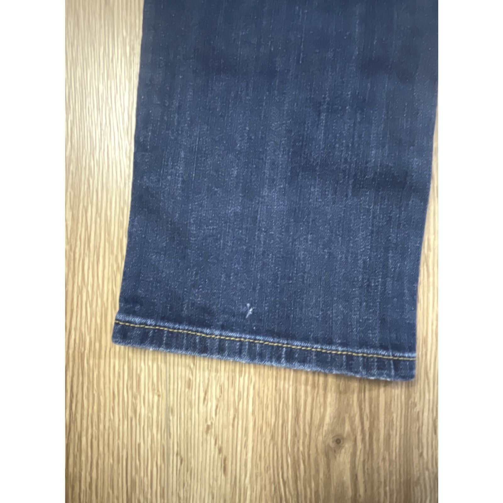 Liz Claiborne LIZ CLAIBORNE Classic Fit Dark Wash Jeans Size 6 Straight Leg Stretch Denim Women Size 28" / US 6 / IT 42 - 4 Thumbnail