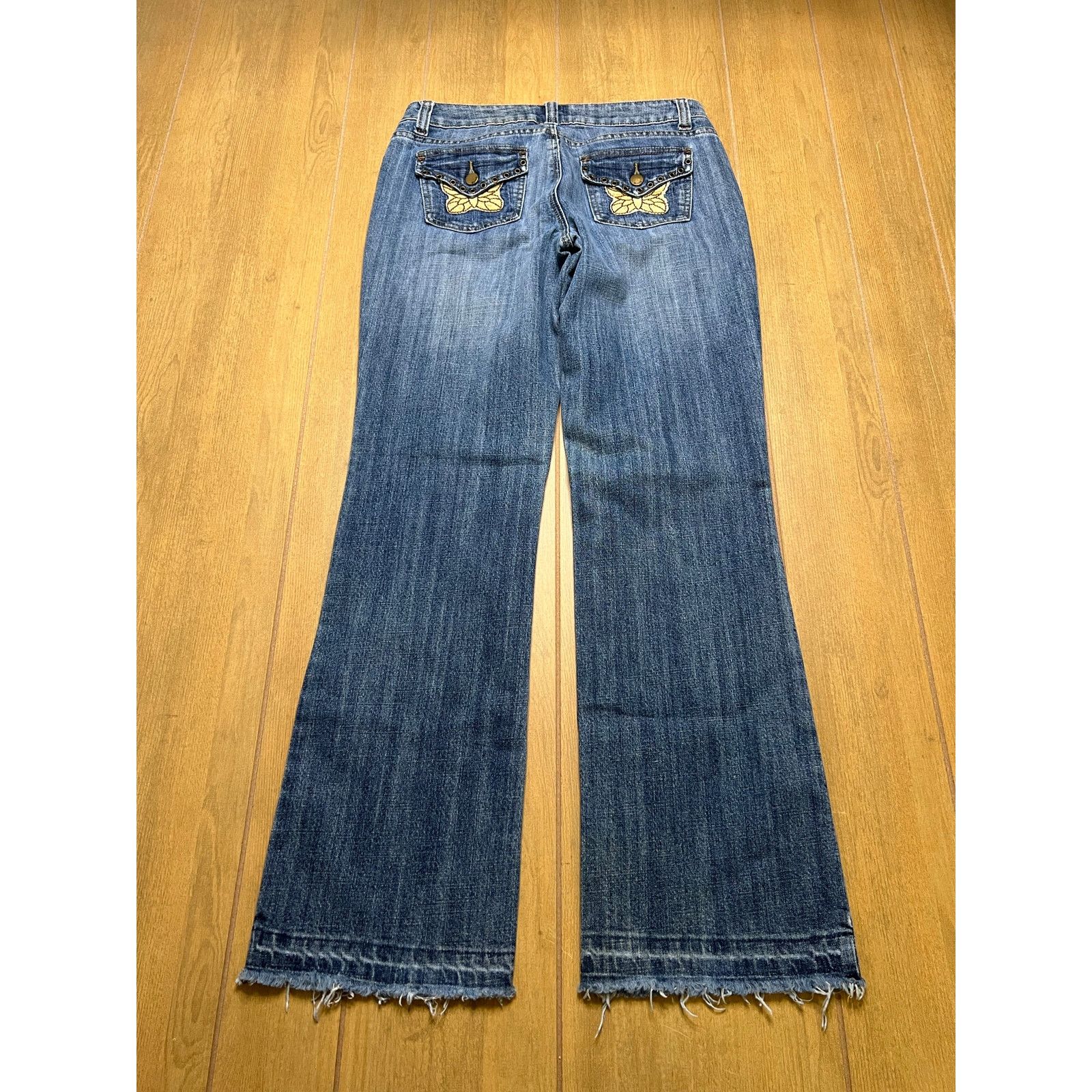 Vintage Vintage BACCINI Women's Sz 8 Mid Rise Flared Y2K western Size 30" / US 8 / IT 44 - 3 Thumbnail