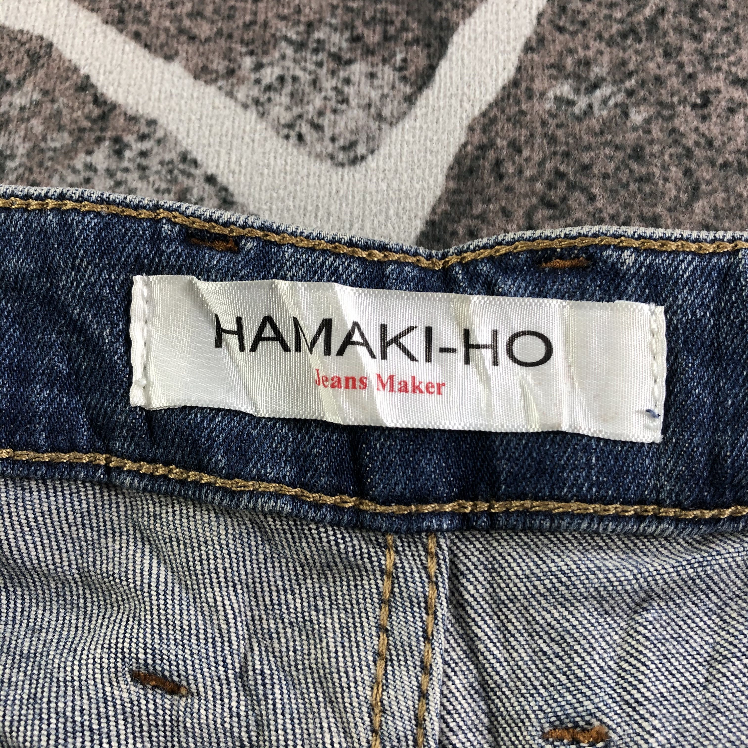 HAMAKI-HO Hamaki-Ho Distressed Jeans Skinny Denim KJ3111 Size US 32 / EU 48 - 8 Thumbnail