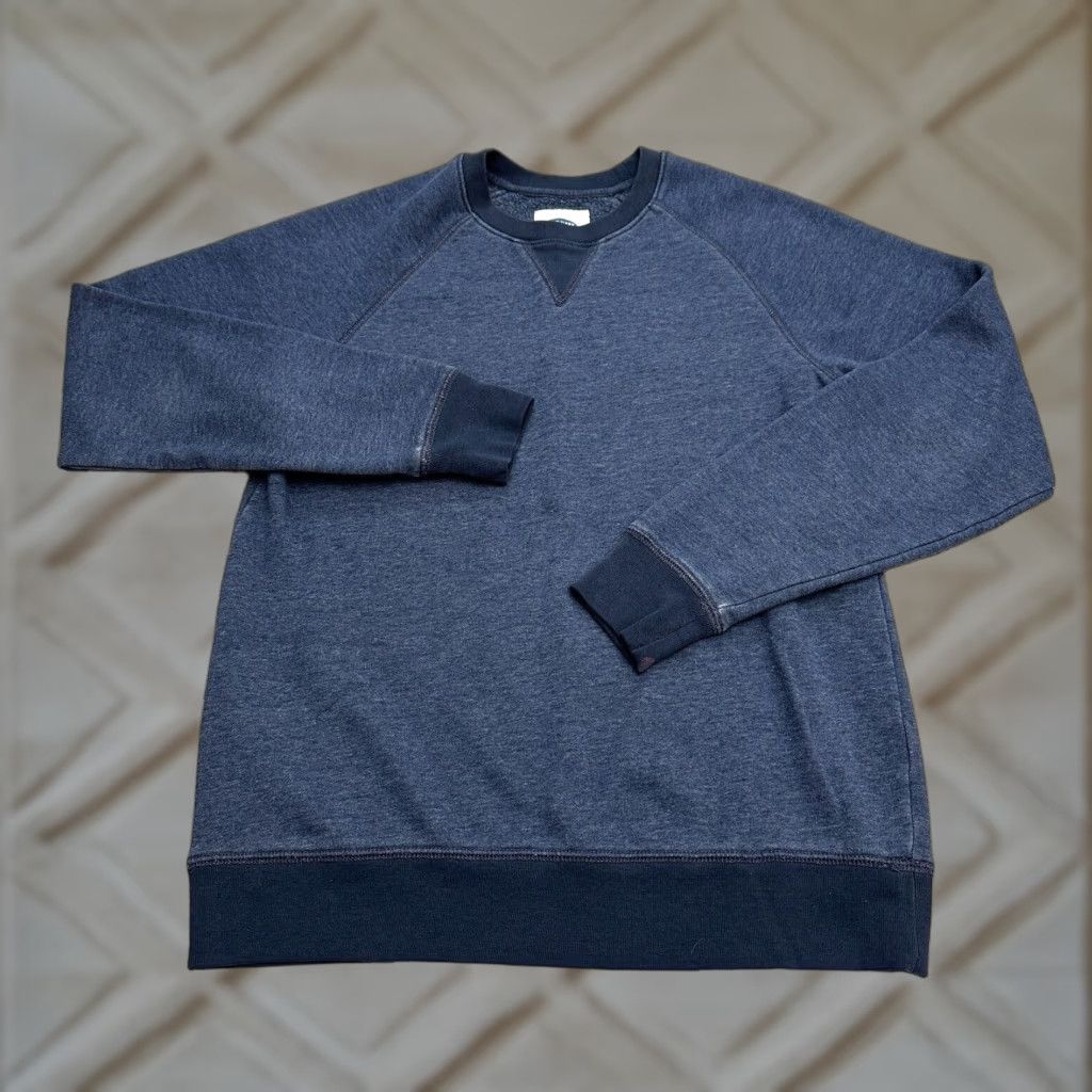 Old Navy Old Navy Sweatshirt Mens Small Blue Crew Neck Raglan Sleeve Fleece Pullover Long Sleeve Casual Classic Outdoor Size US S / EU 44-46 / 1 - 1 Thumbnail