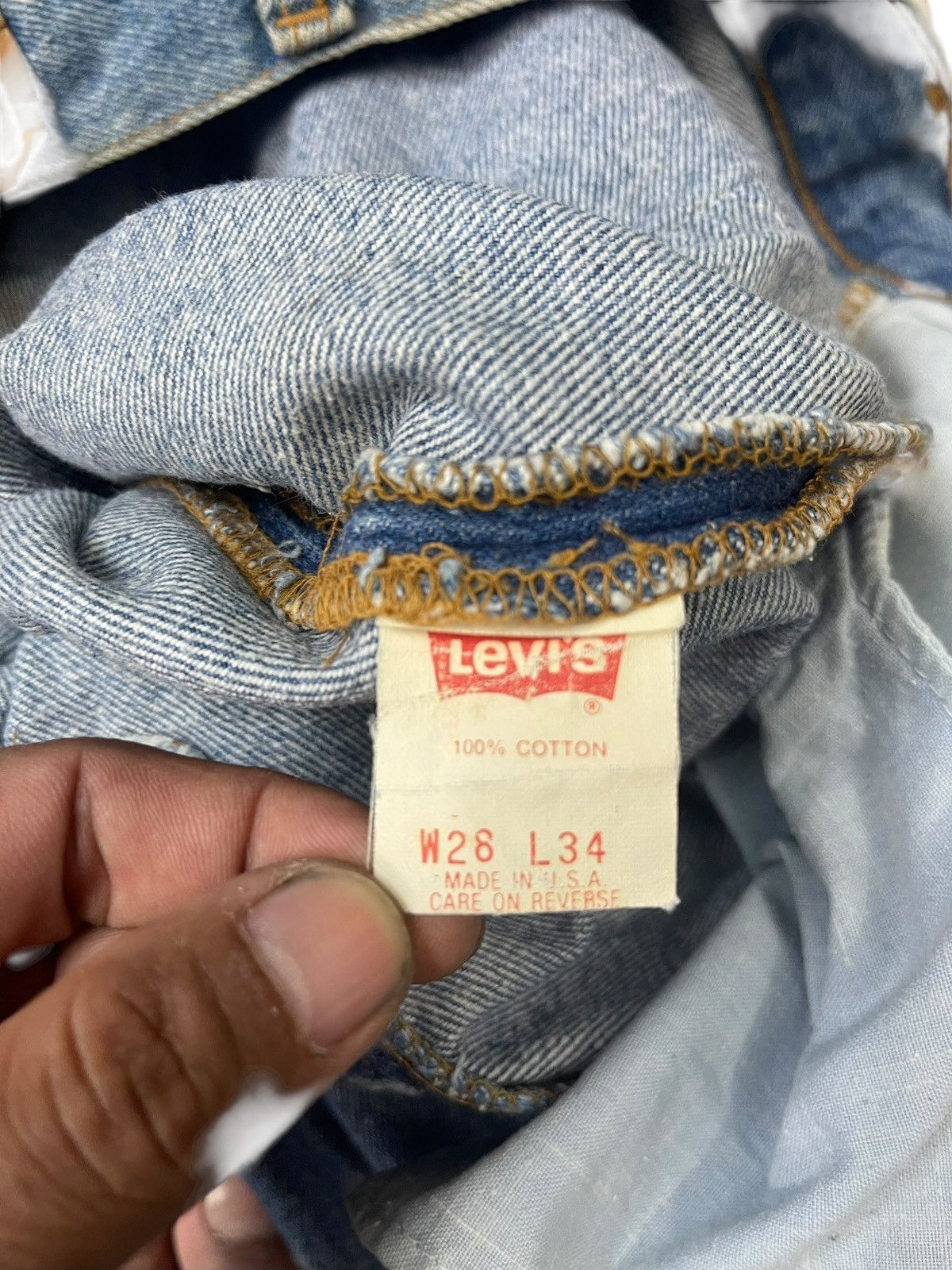 Levi's Vintage Levi’s 501xx Regular Jeans Streetwear Size US 28 / EU 44 - 6 Thumbnail