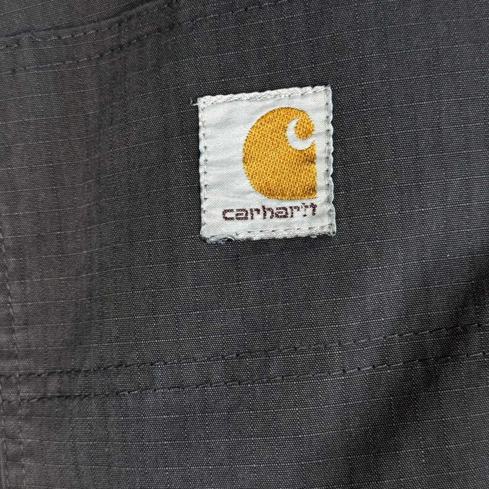 Carhartt Carhartt Mens 34x30 Gray Ripstop Relaxed Fit Workwear Cargo Pants Size US 34 / EU 50 - 7 Thumbnail