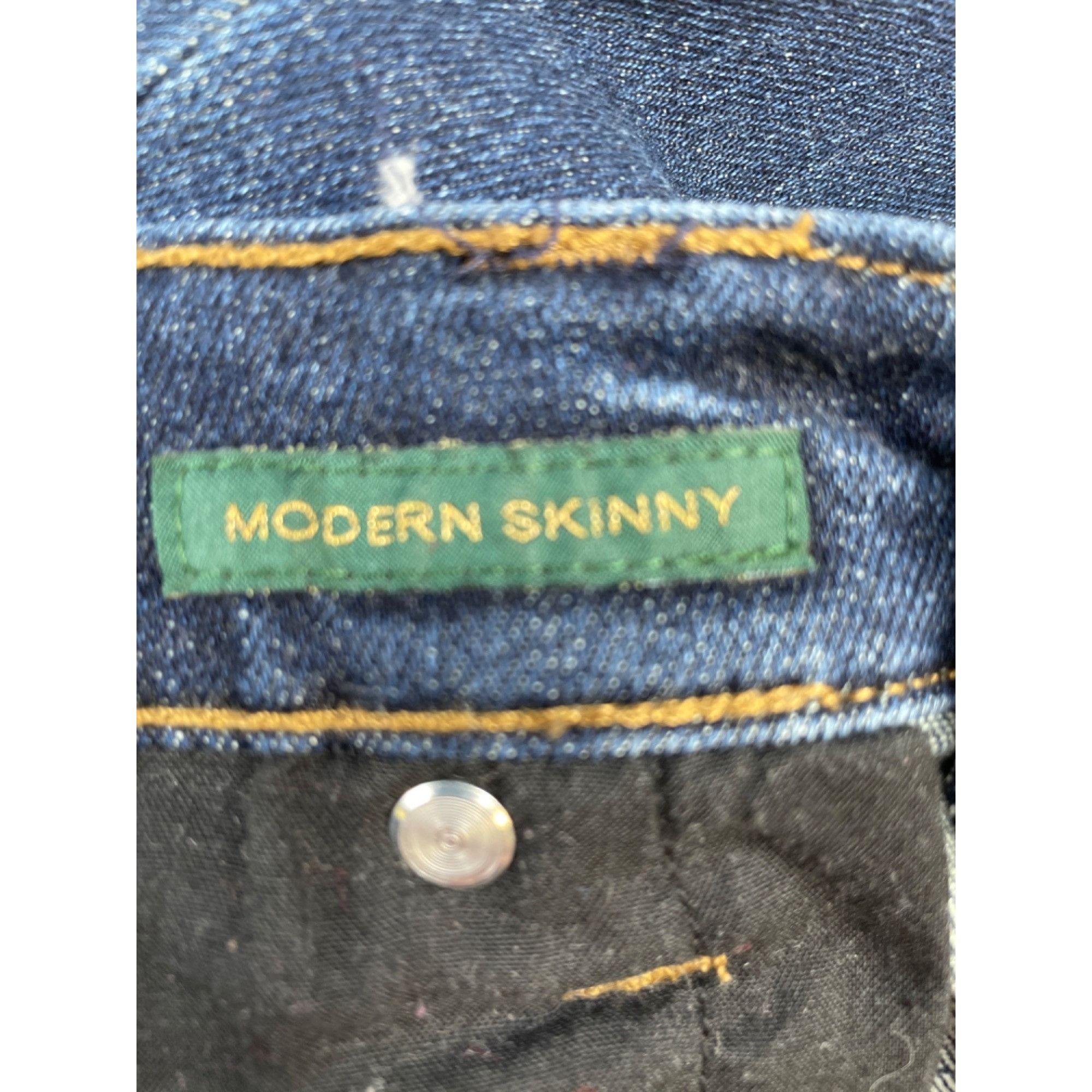 Lauren Ralph Lauren Lauren Ralph Lauren Women's Blue Skinny Jeans Size 4 (26x30) Size 27" / US 4 / IT 40 - 8 Thumbnail