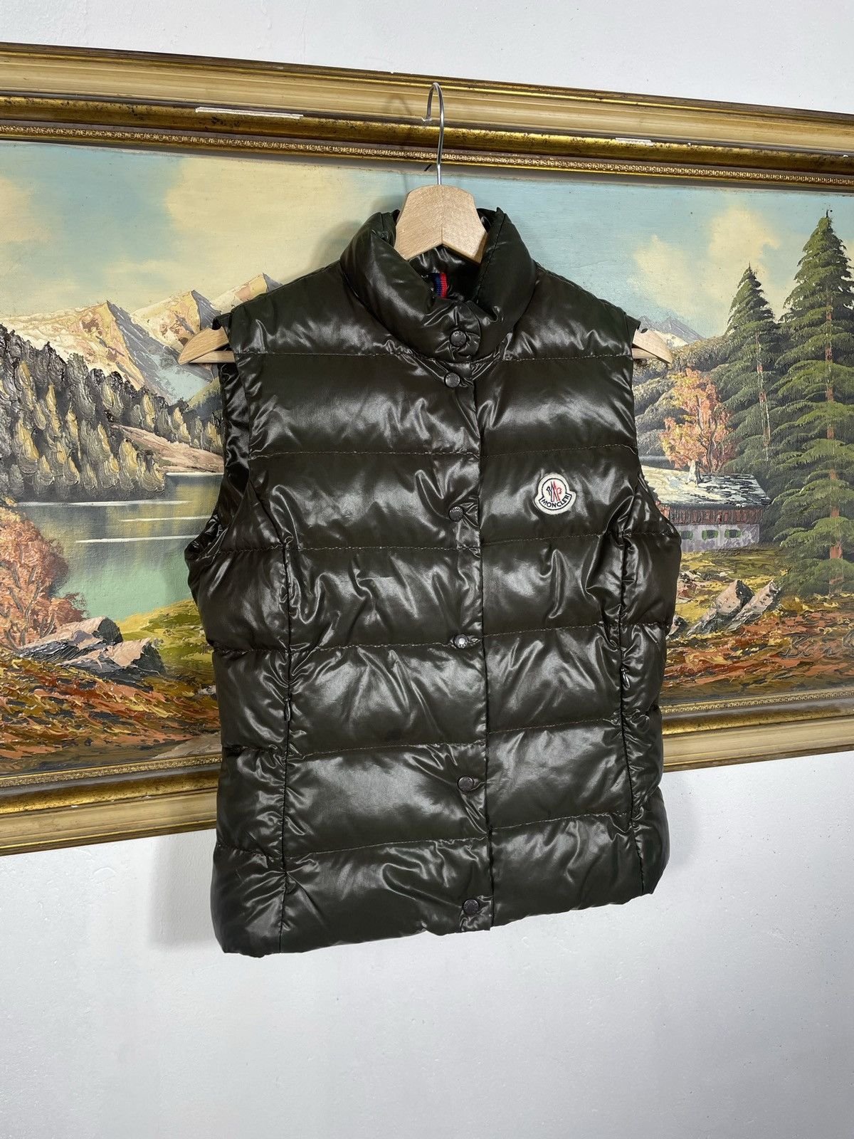 Designer Moncler retro 00s down jacket luxury old money designer Size S / US 4 / IT 40 - 2 Thumbnail