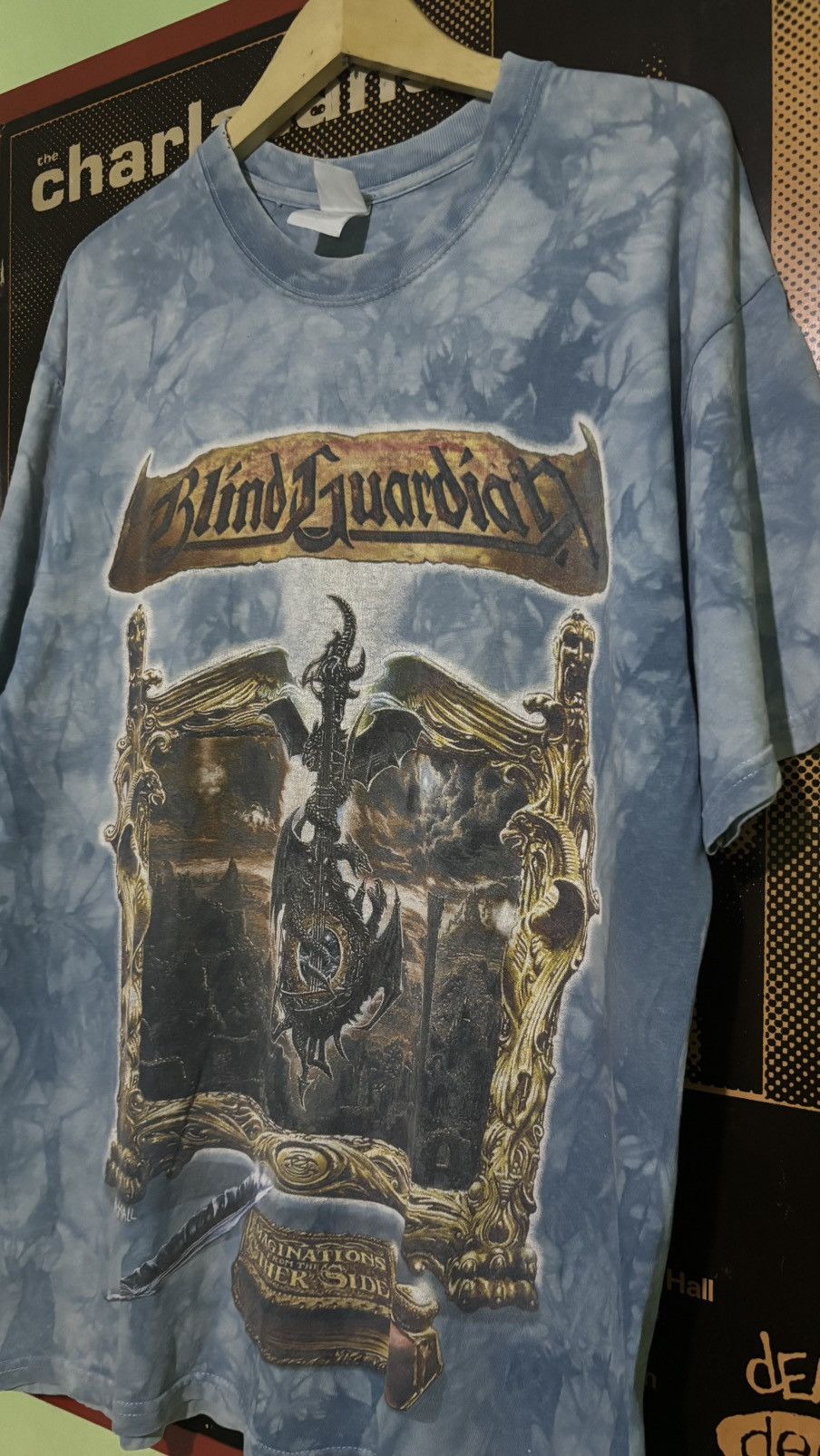 Band Tees Vintage Blind Guardian tye dye shirt manowar helloween Size US L / EU 52-54 / 3 - 5 Thumbnail