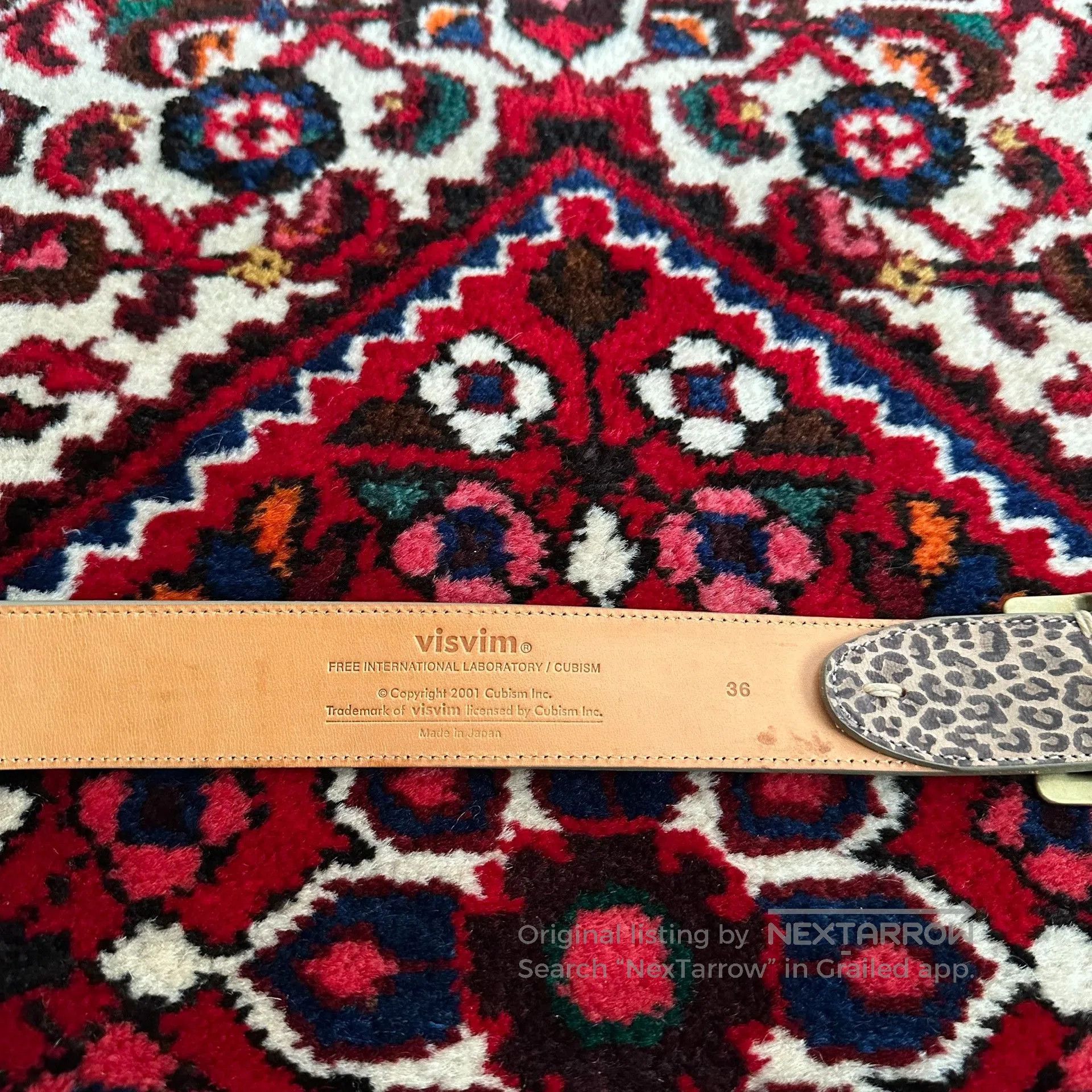 Visvim visvim 17ss Leopard Print Belt 36. Size ONE SIZE - 6 Thumbnail
