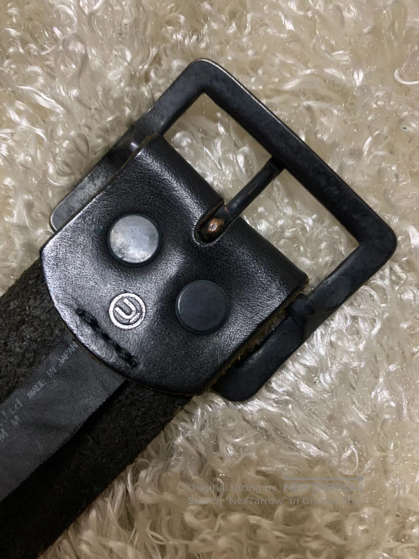 Jun Takahashi Undercover Takahashi Jun Men's Belt. Size ONE SIZE - 6 Thumbnail