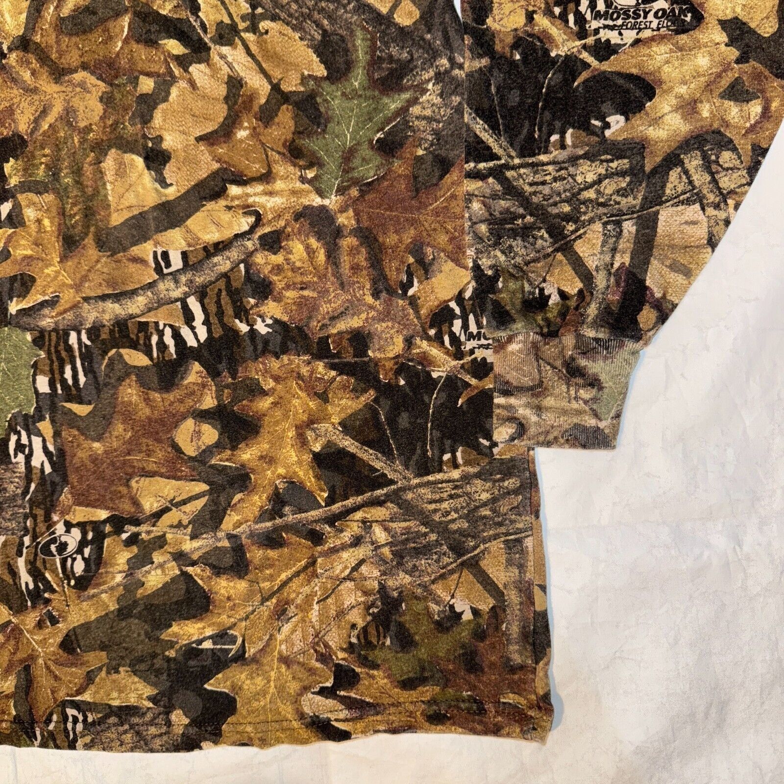Jerzees Vintage Jerzees Outdoor Mossy Oak Camo Long Sleeve Tshirt - Size US XXL / EU 58 / 5 - 4 Thumbnail