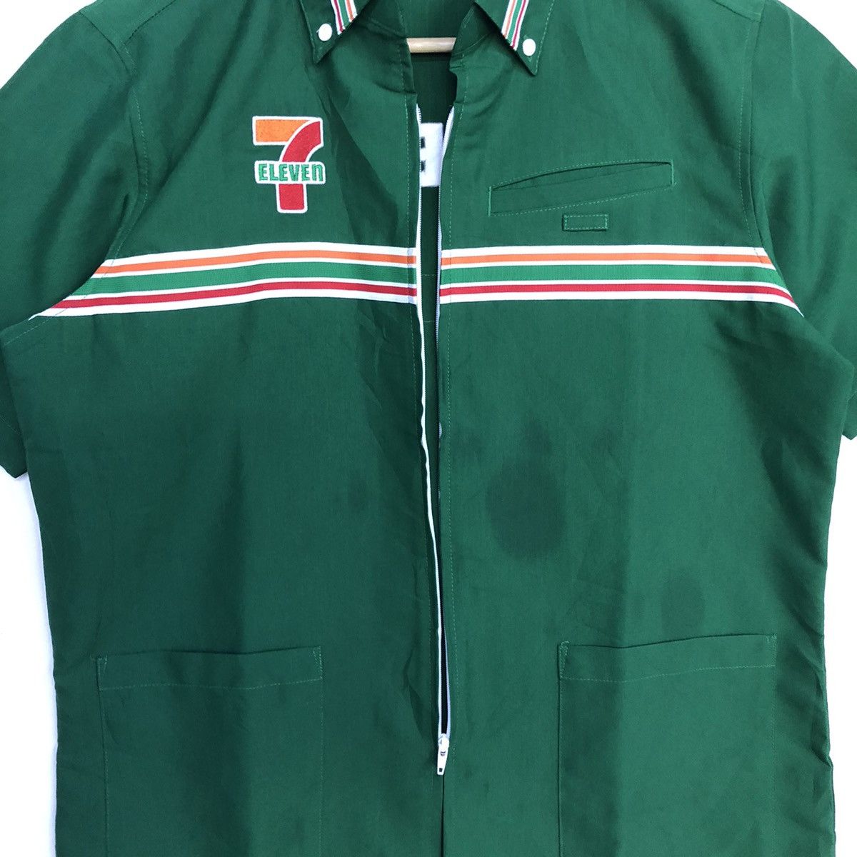Japanese Brand Vintage 7 Eleven Japan Uniform Store Shirt Size US M / EU 48-50 / 2 - 8 Thumbnail