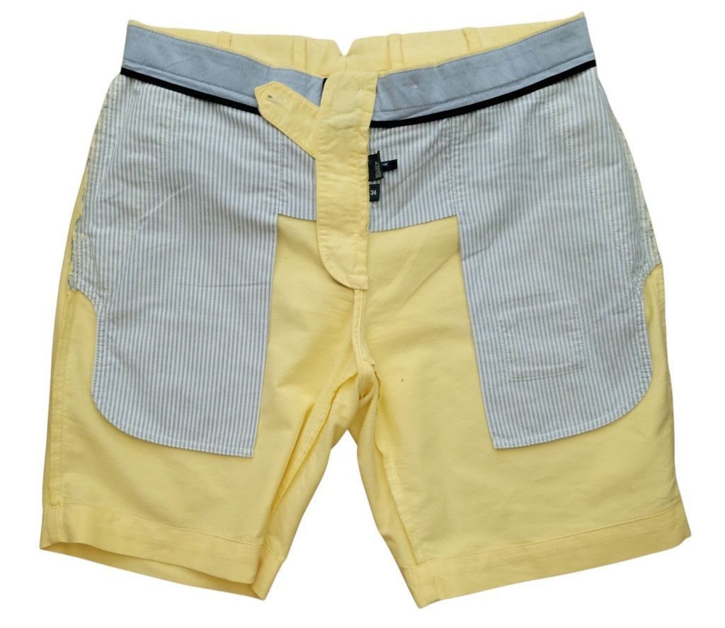 Ralph Lauren Ralph Lauren Men's Cotton Shorts Yellow Size 34 Inseam 10" Size US 34 / EU 50 - 3 Thumbnail