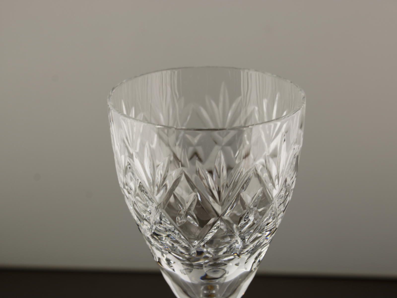 Other Set of 6 Webb Corbett Crystal “GEORGIAN" Wine Glass -11.9cms Size ONE SIZE - 4 Thumbnail