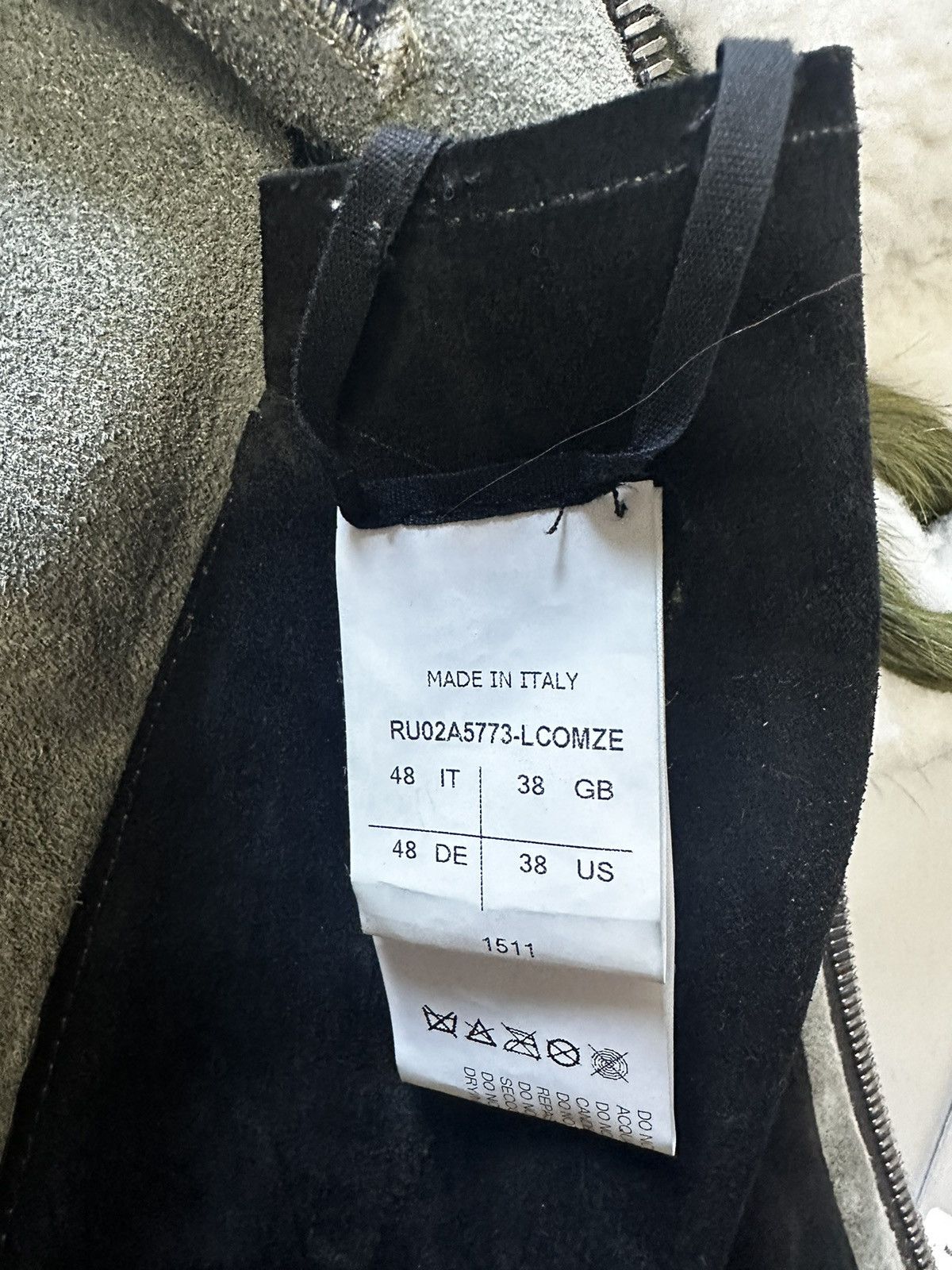 Rick Owens SUPER RARE F/W 21 Geth runway jacket Size US M / EU 48-50 / 2 - 9 Thumbnail