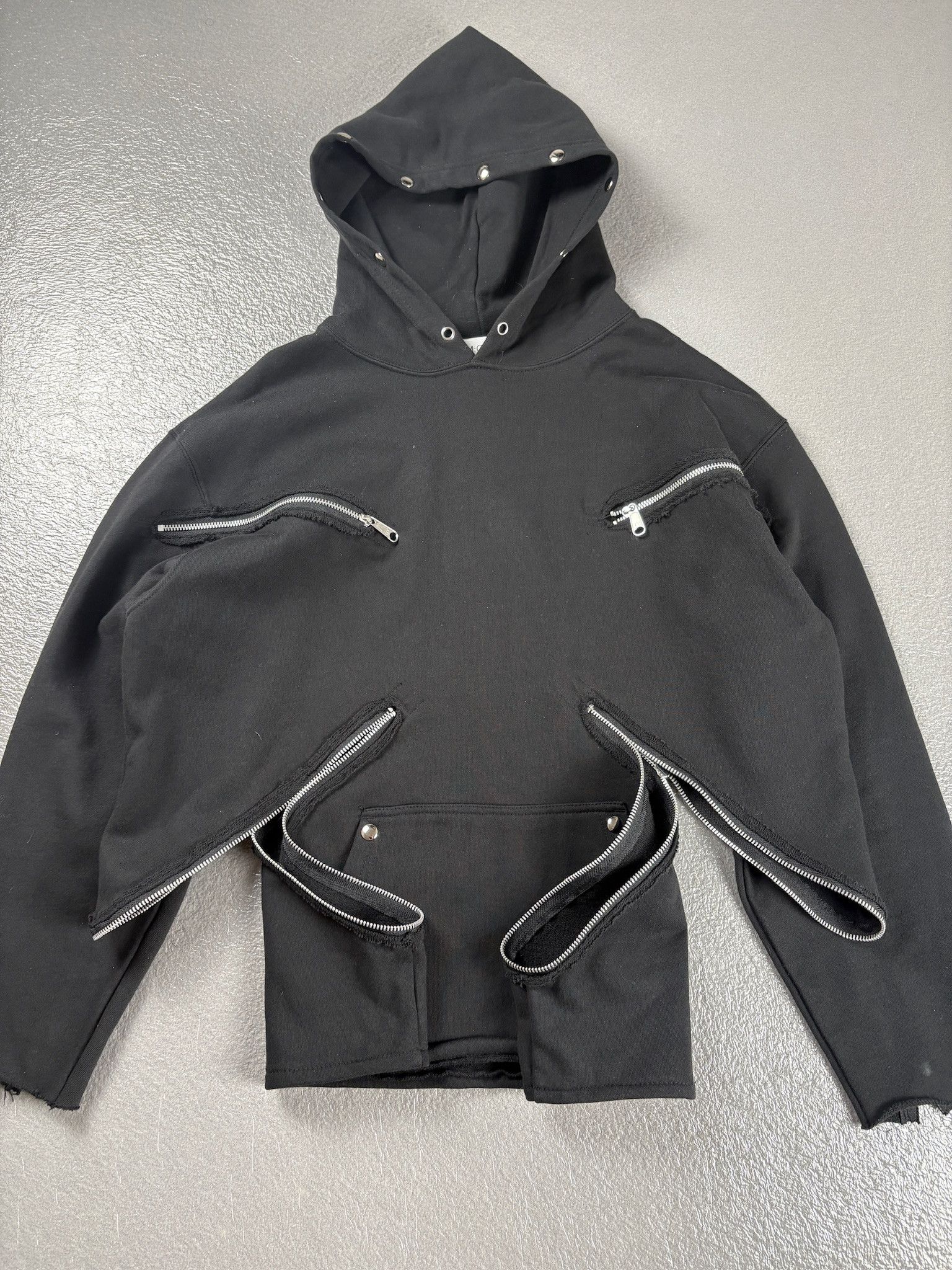 Japanese Brand MM: Option Japanese Avant Garde Jacket Black Size US M / EU 48-50 / 2 - 5 Thumbnail