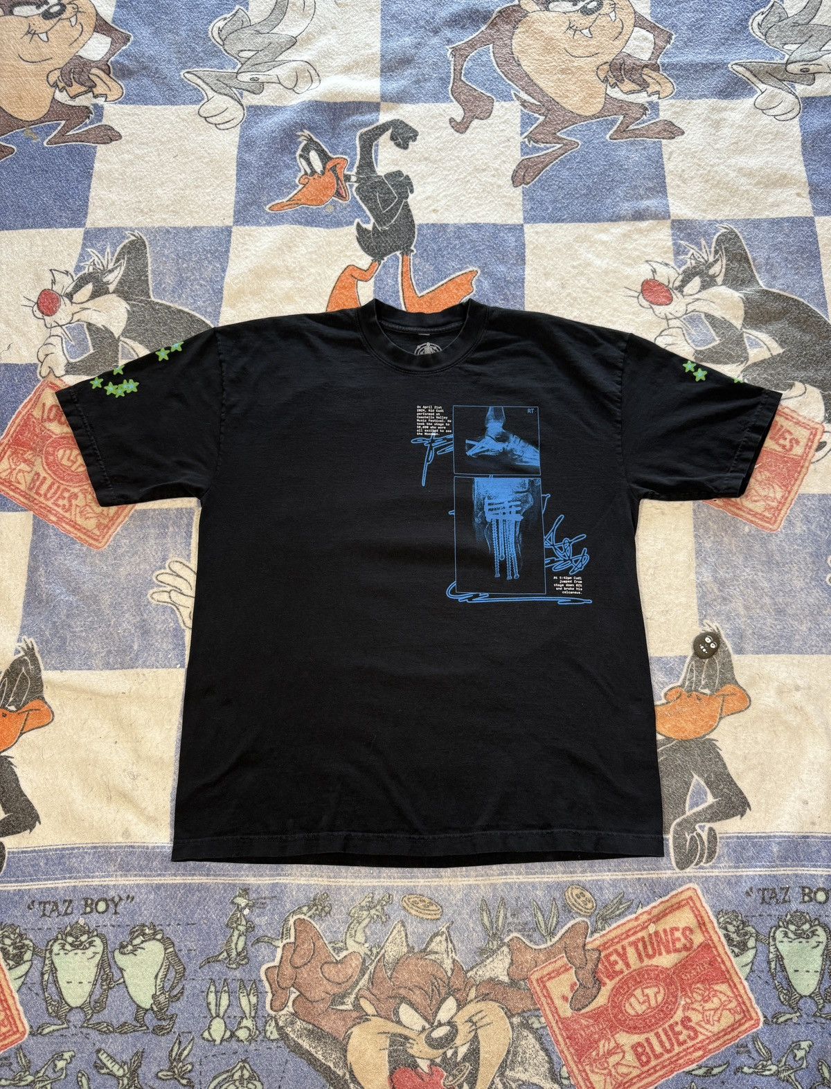 Band Tees Kid Cudi insano tour tee Size US XL / EU 56 / 4 - 1 Thumbnail